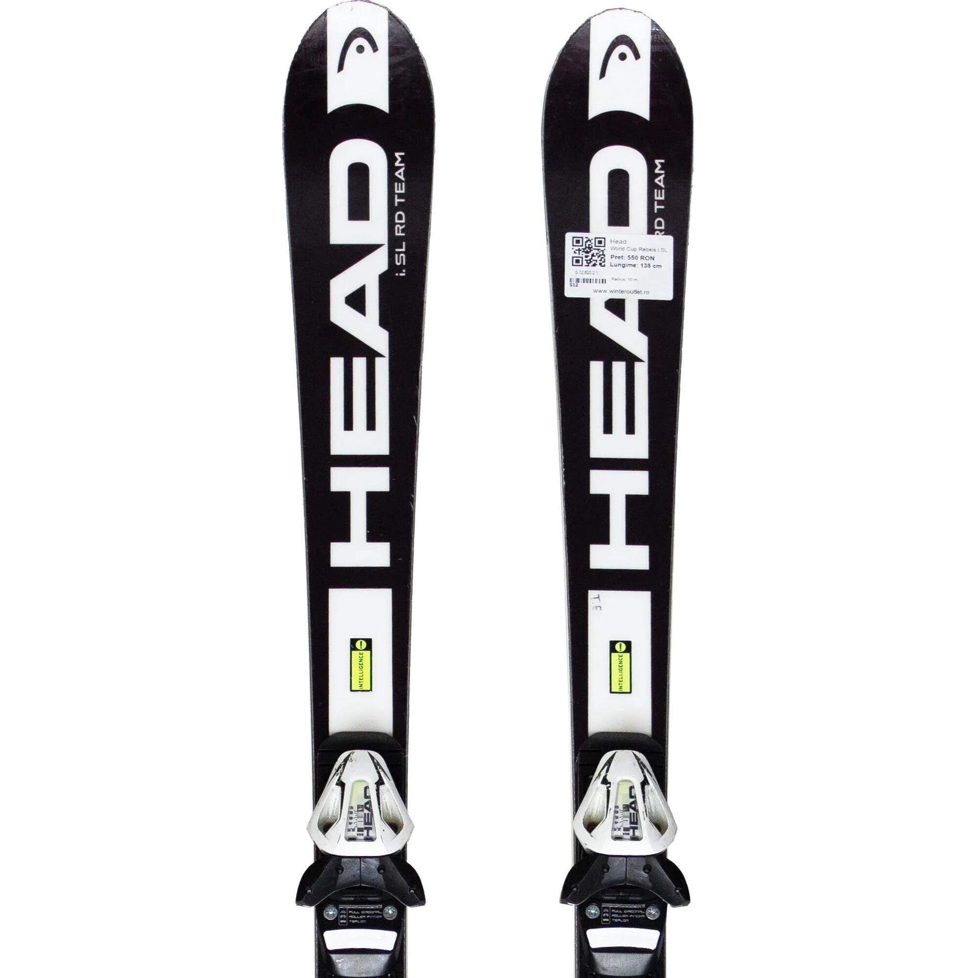 Second Life- Narty HEAD World Cup Rebels i.SL, 132 cm - Stan bardzo dobry