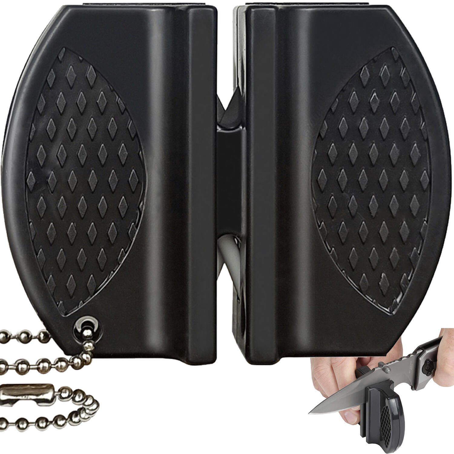 Ostrzałka do Noży Noża Osełka Ostrzenia Dwufazowa