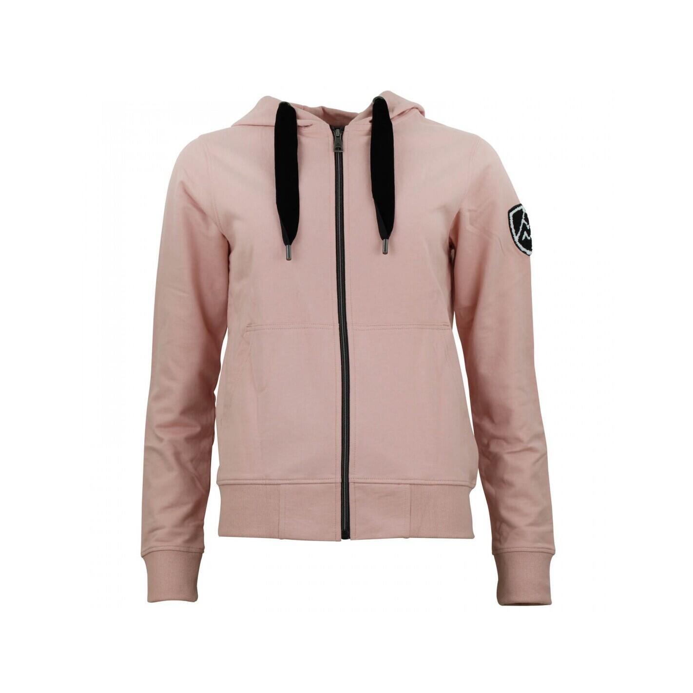 Damska bawełniana bluza rozpinana na całej długości Peak Mountain French Terry