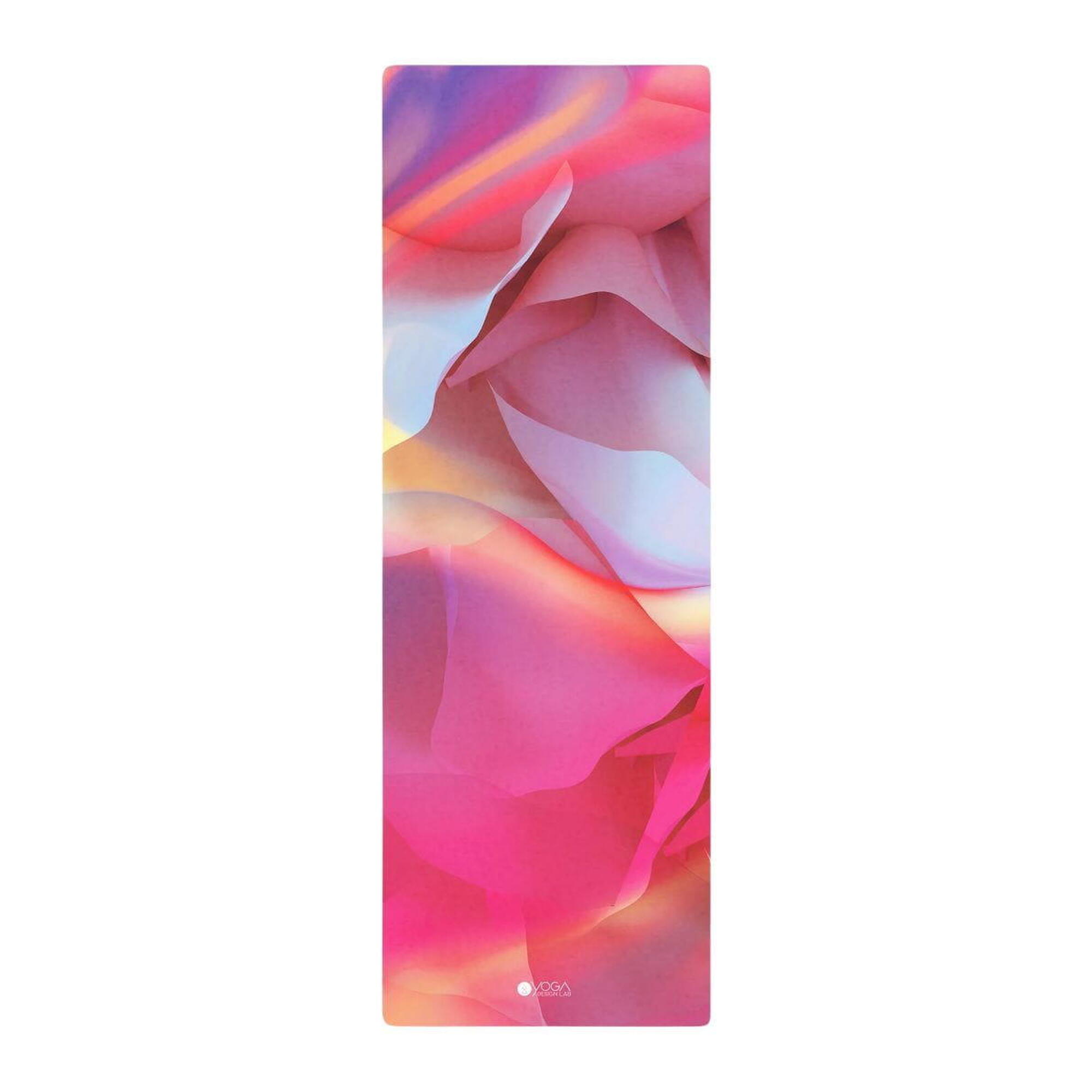 Mata do jogi Yoga Design Lab Travel 1,5 mm - Rose