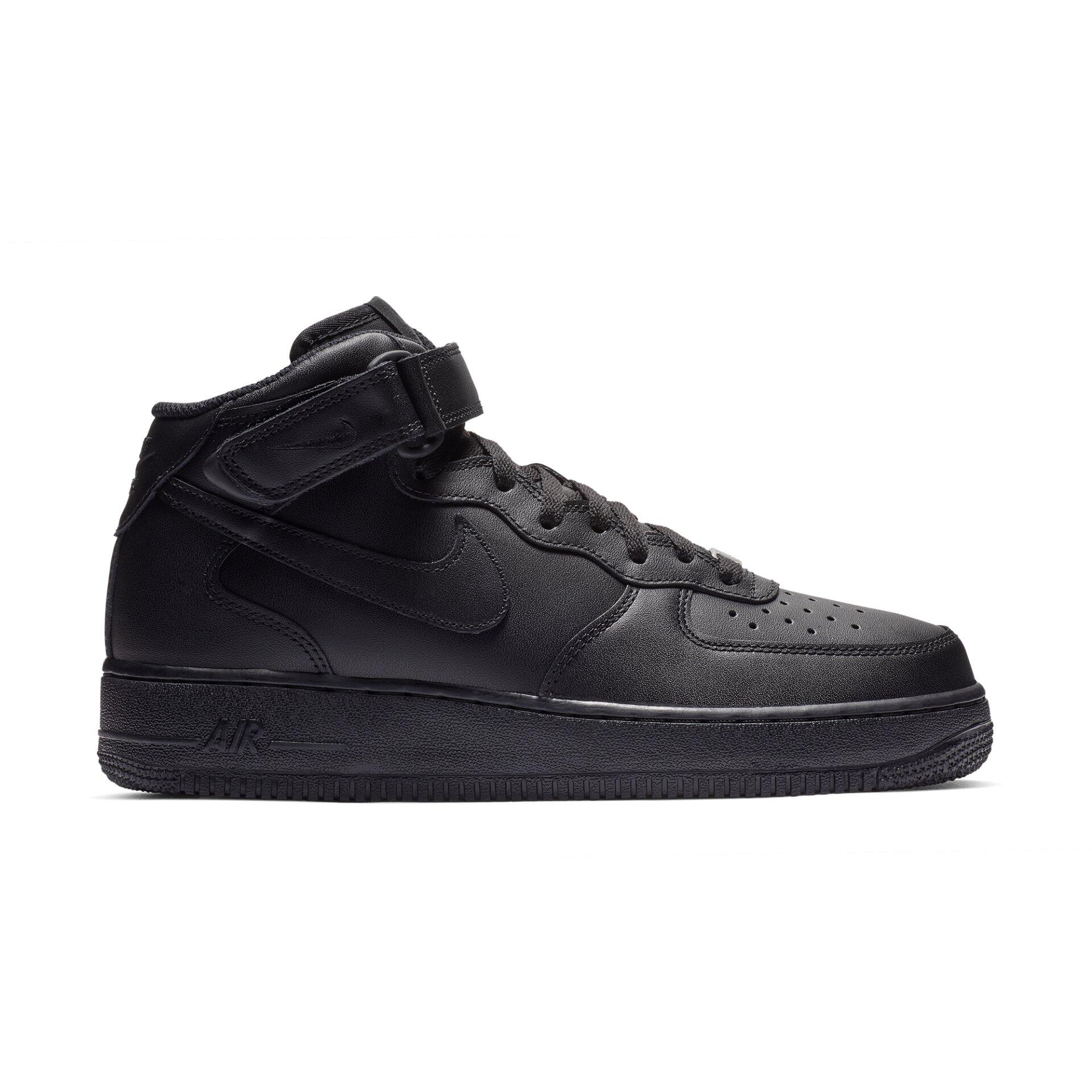 Nike Air Force 1 Mid '07 czarny 45