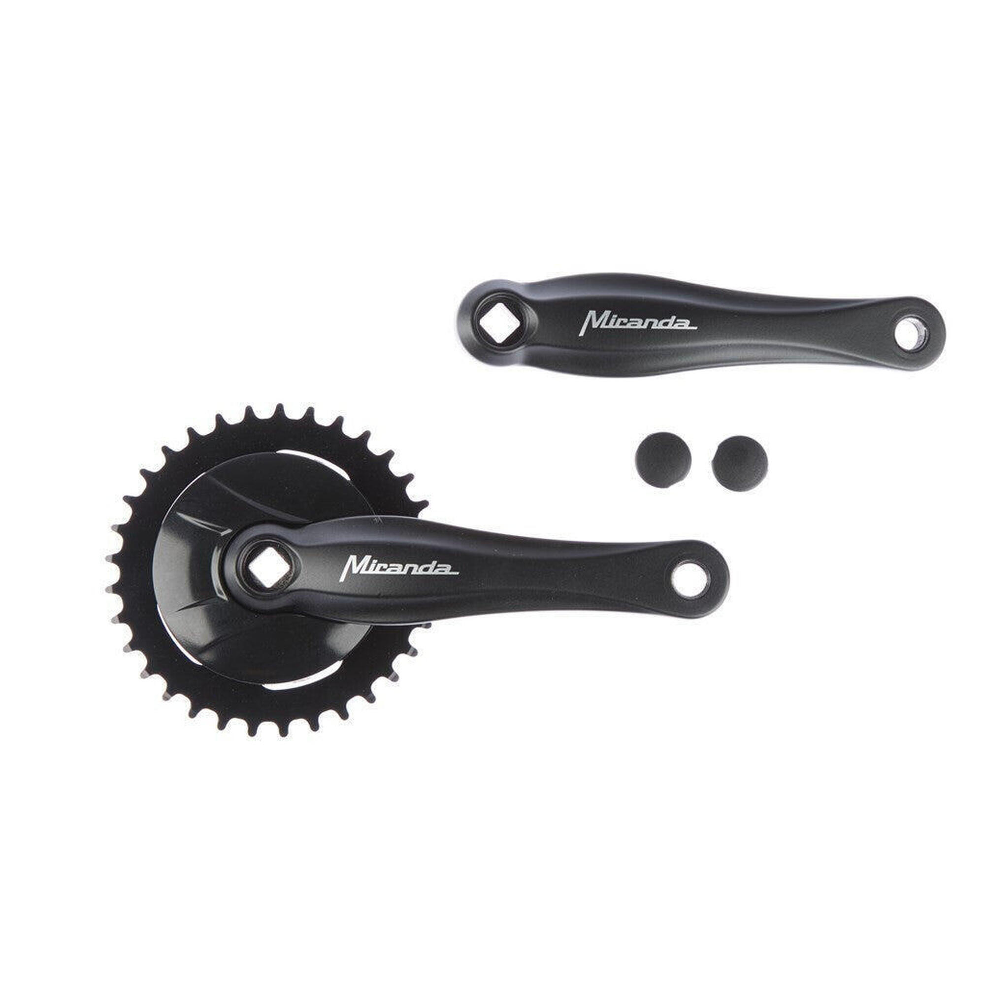 Zestaw korbowy Miranda Beta 1 33t 9.2 cm czarny