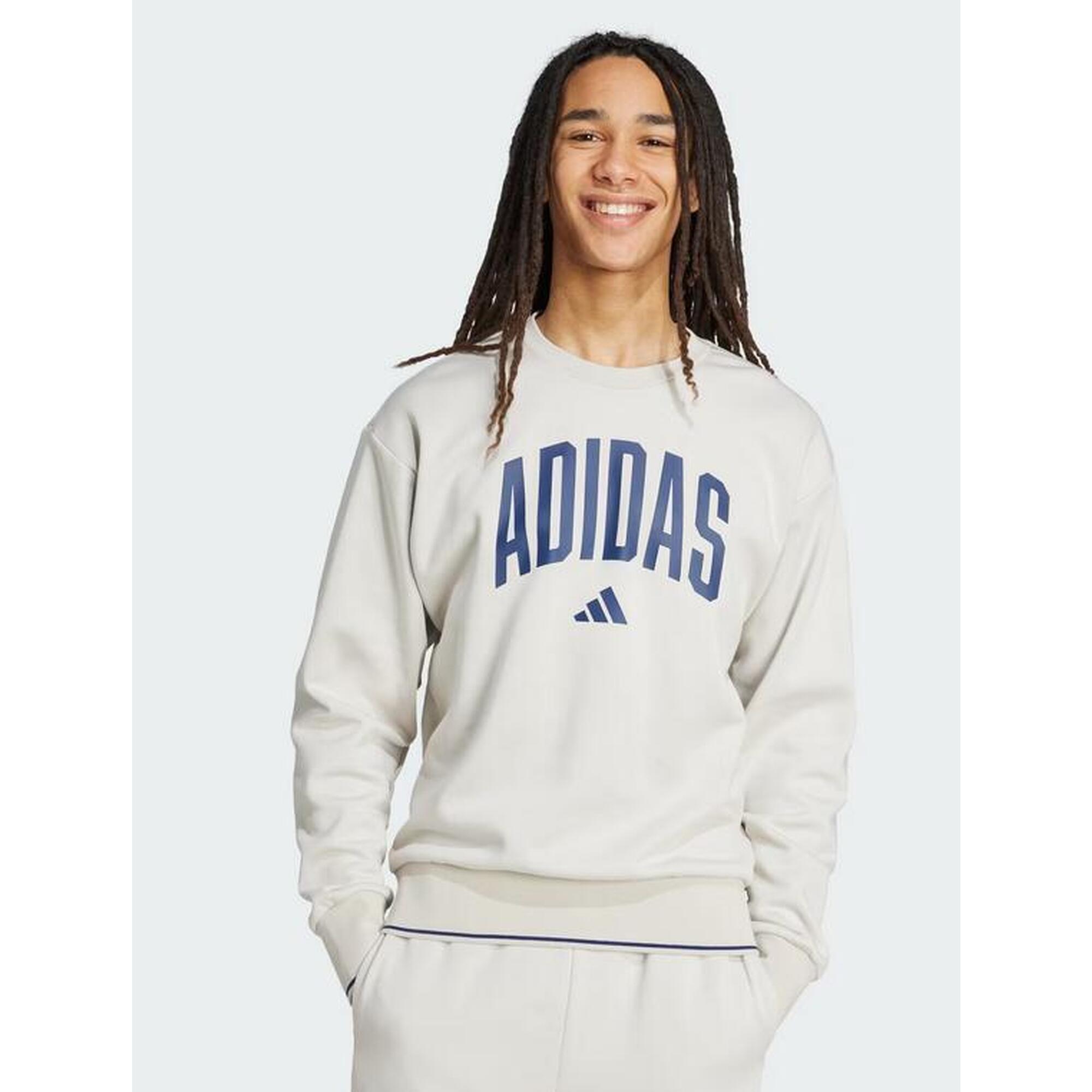 Bluza męska adidas Collegiate Sweat szara JM1732 ROZMIAR M