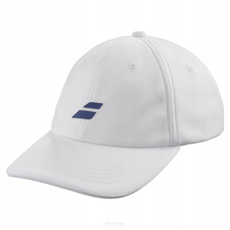 Czapka tenisowa juniorska Babolat Pure Logo Cap biała