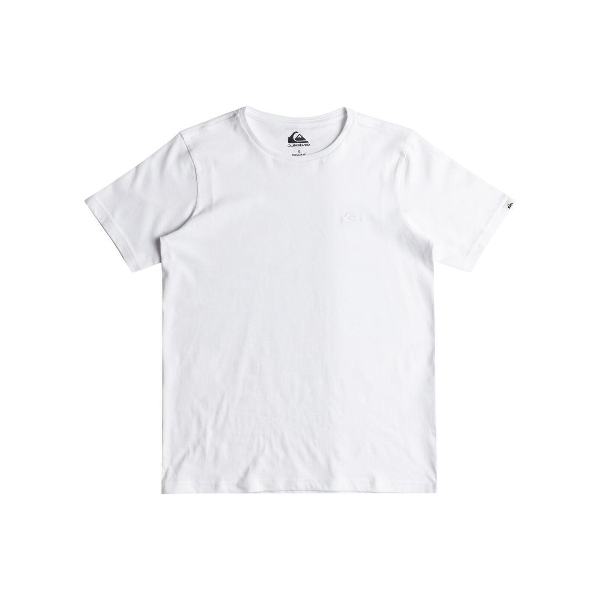 Koszulka z krótkim rękawem dla Chłopcy BASIC Biały