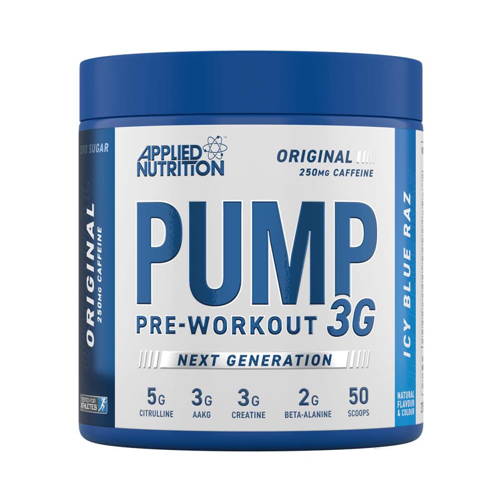 Przedtreningówka Pump 3G Applied Nutrition Icy Blue Raz 375g