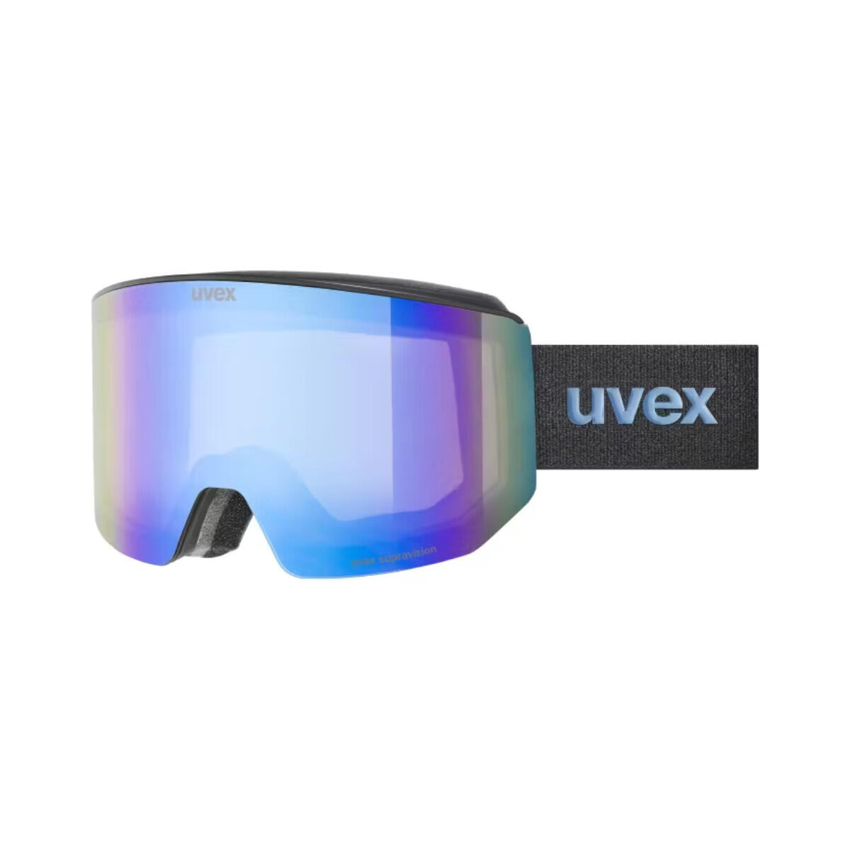 Gogle Uvex Lace Attract Black Matt Mirror Blue 2026