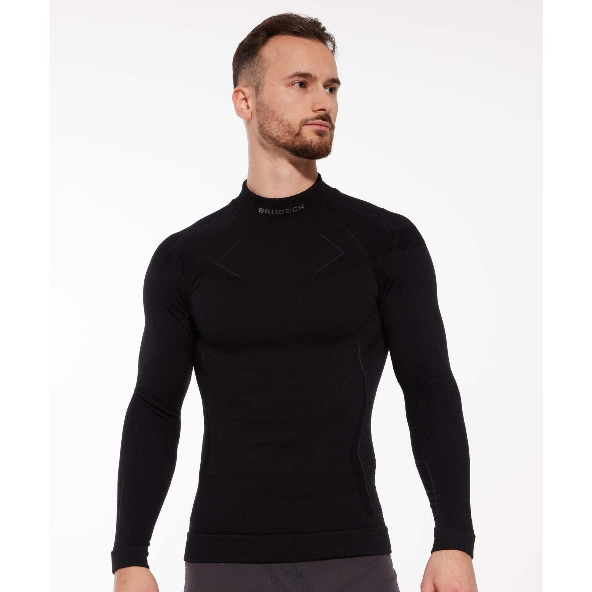 Bluza męska wełniana Brubeck EXTREME MERINO