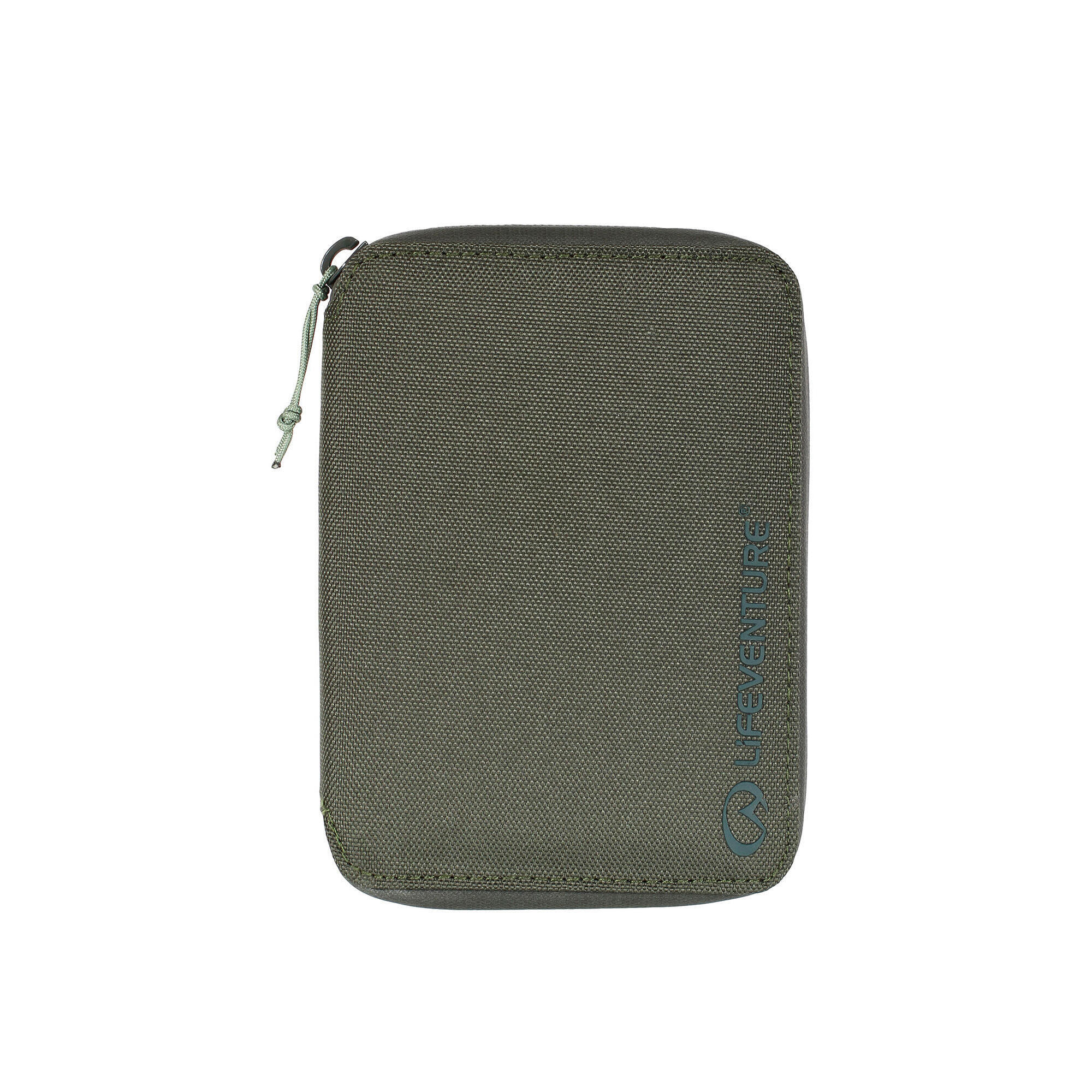 Portfel Lifeventure Recycled RFiD Mini Travel Wallet - olive
