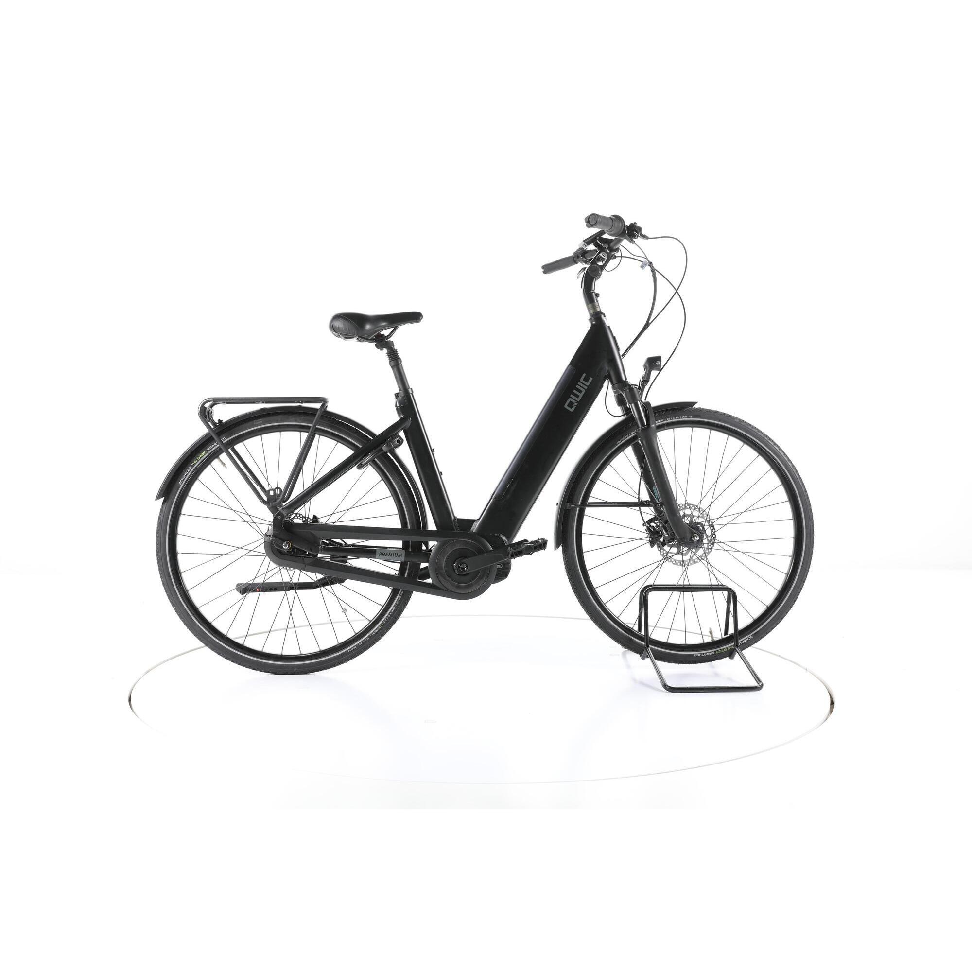Second Life - QWIC Premium i MN7+ City E-Bike Niska rama - Bardzo dobry stan