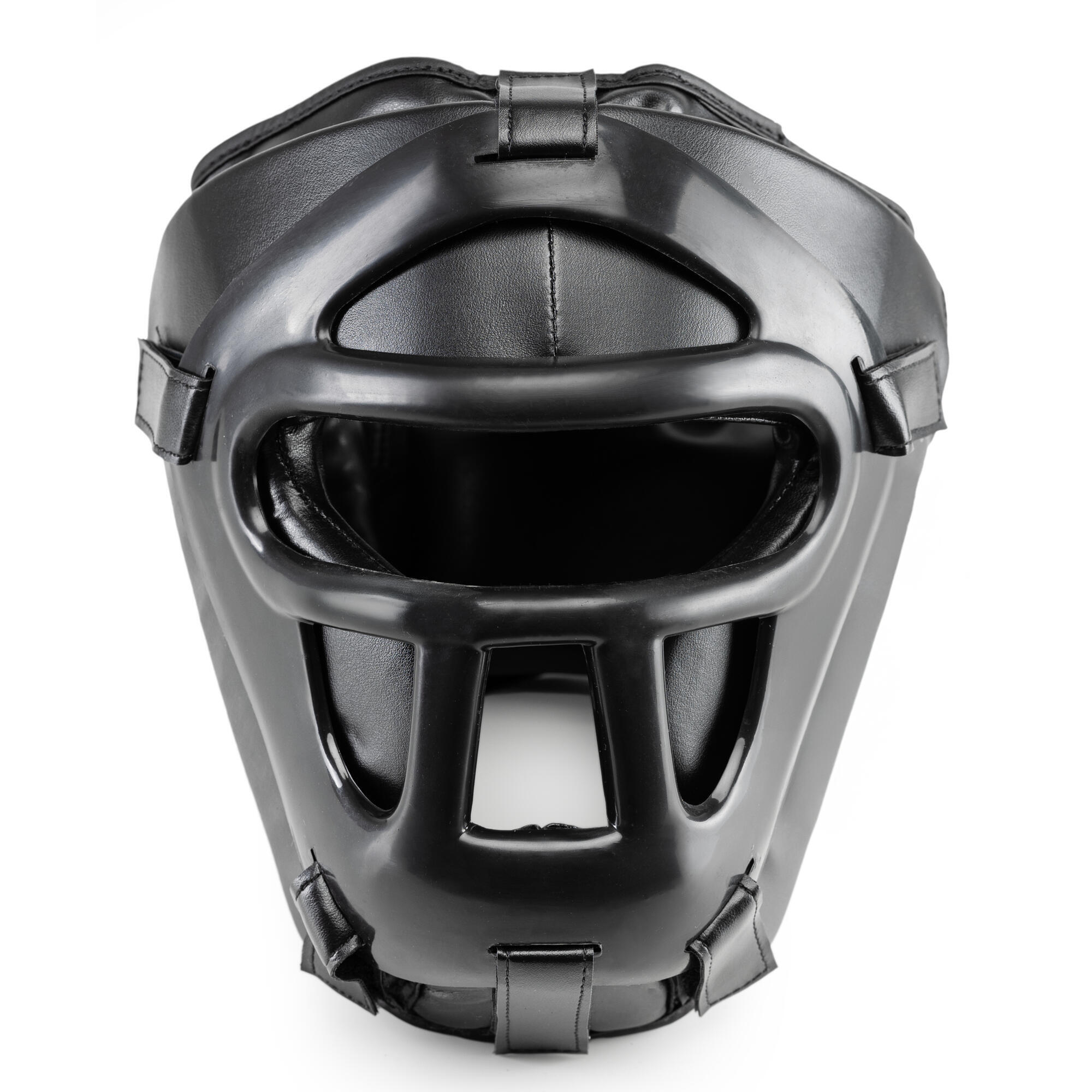 Kask bokserski Evolution Professional Equipment z maską Black L