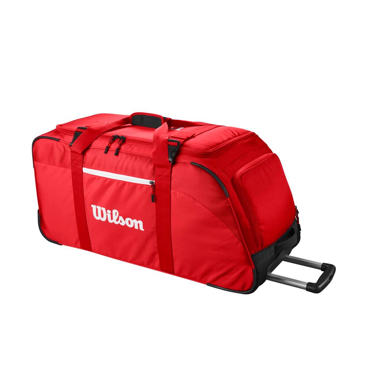 Torba podróżna na kółkach Wilson Super Tour Red Travel Duffle 2025