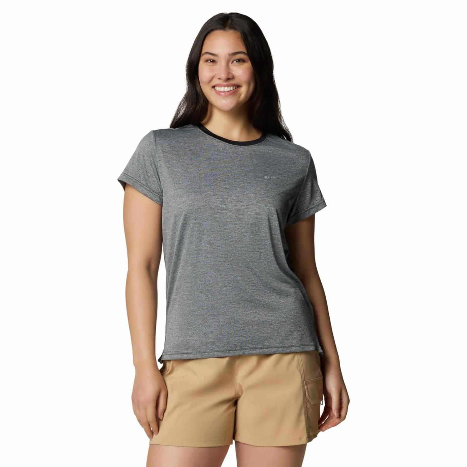 Koszulka techniczna damska Columbia BlueVista Hill Short Sleeve Crew