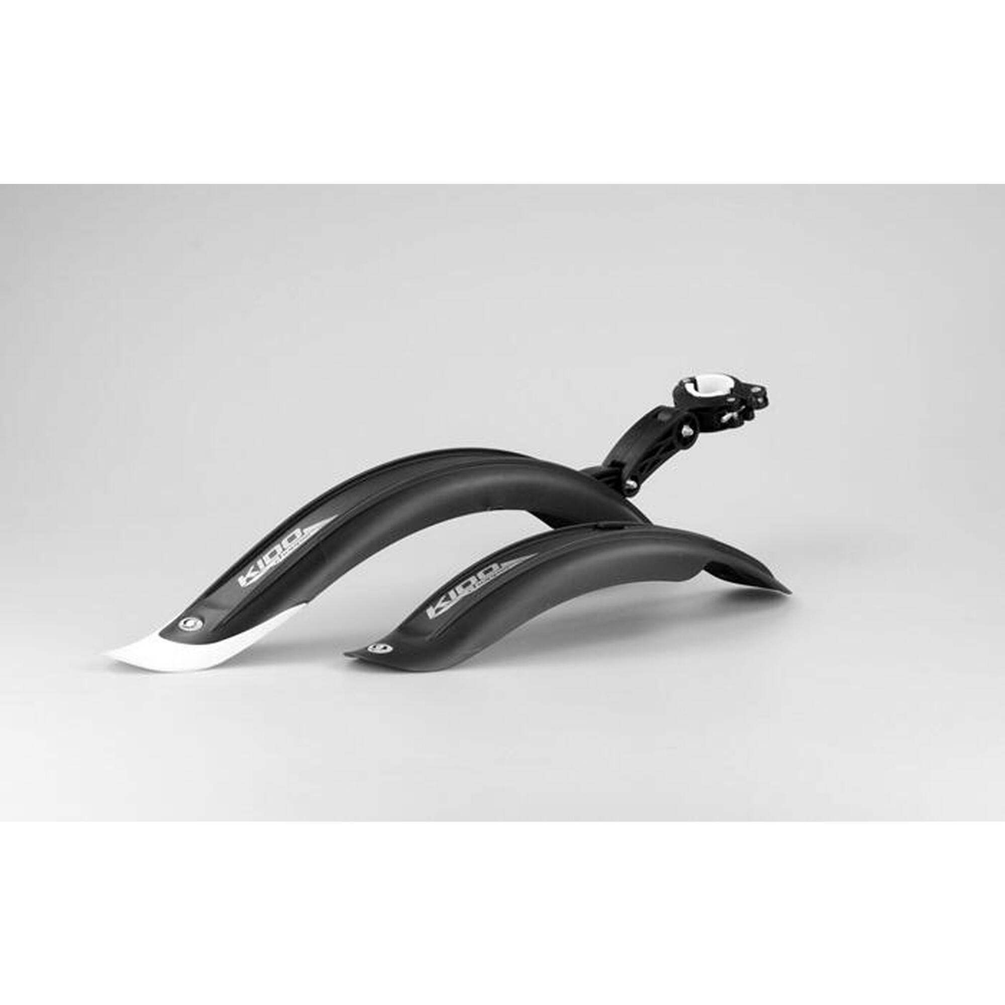 Błotniki Simpla KIDO PRO 16" P+T czarno/biały