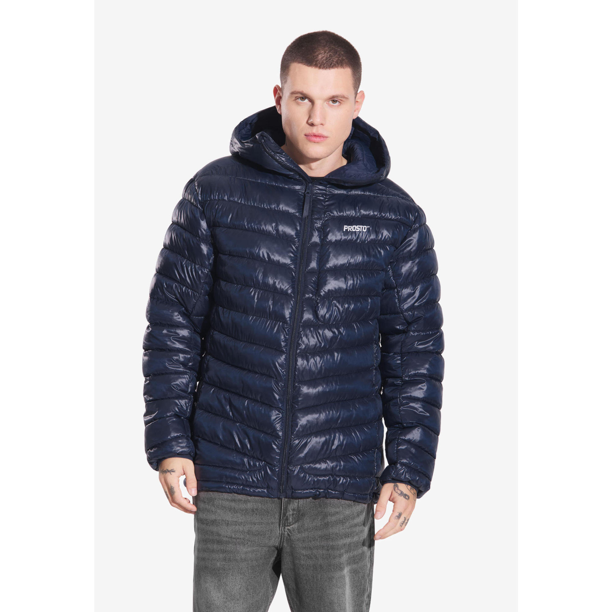 Kurtka turystyczna męska Prosto Synthetic