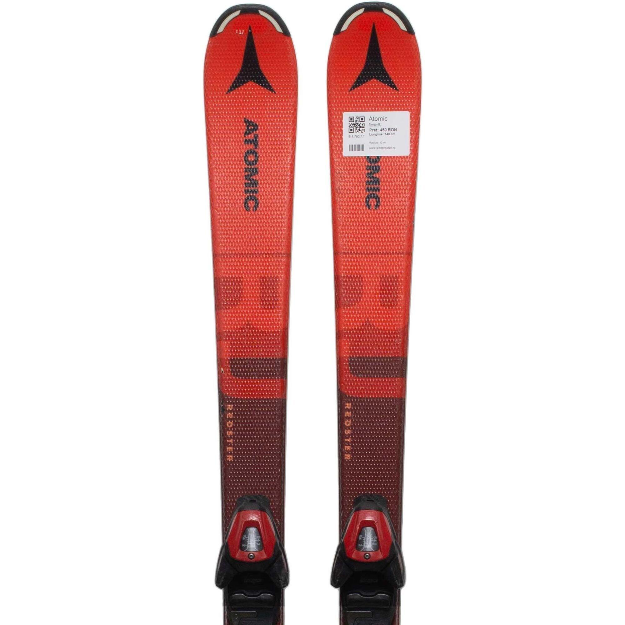 Second Life- Narty ATOMIC Redster RJ, 130 cm- Stan bardzo dobry
