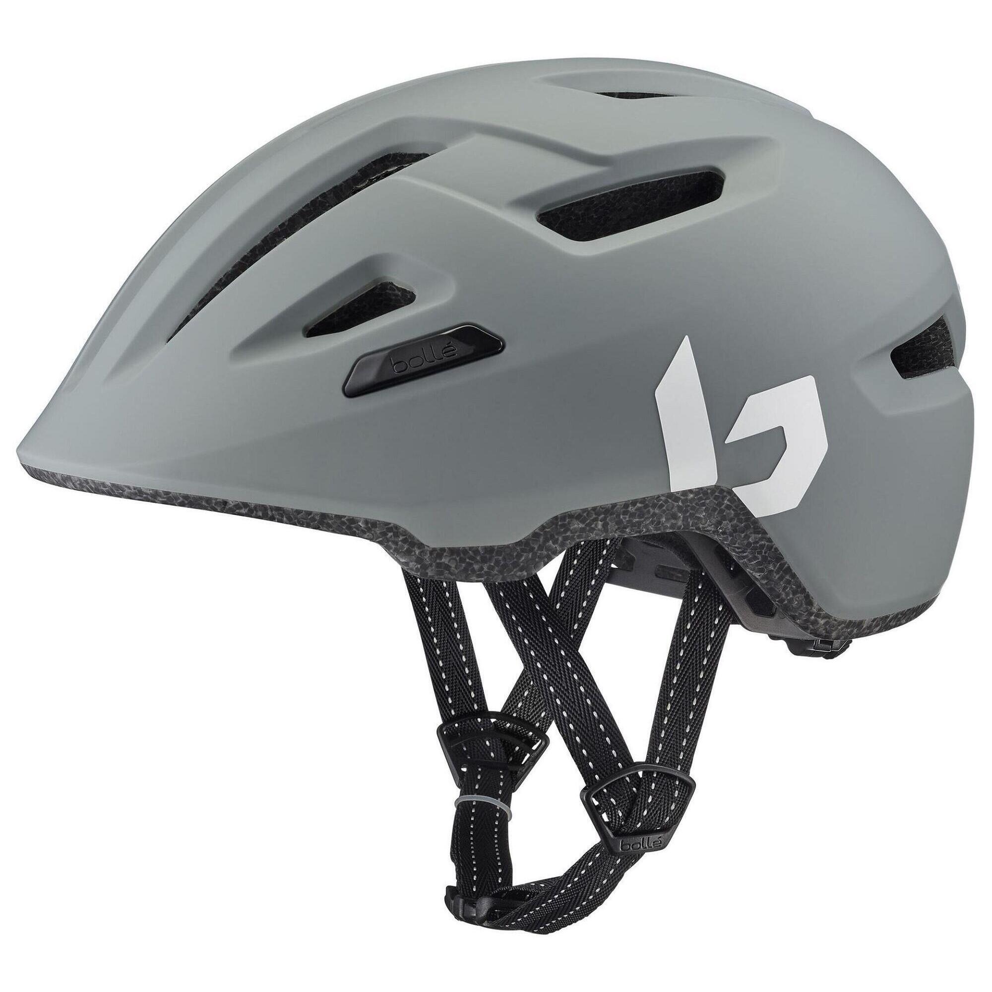 Kask rowerowy miejski „Stance Pure”, matowy szary