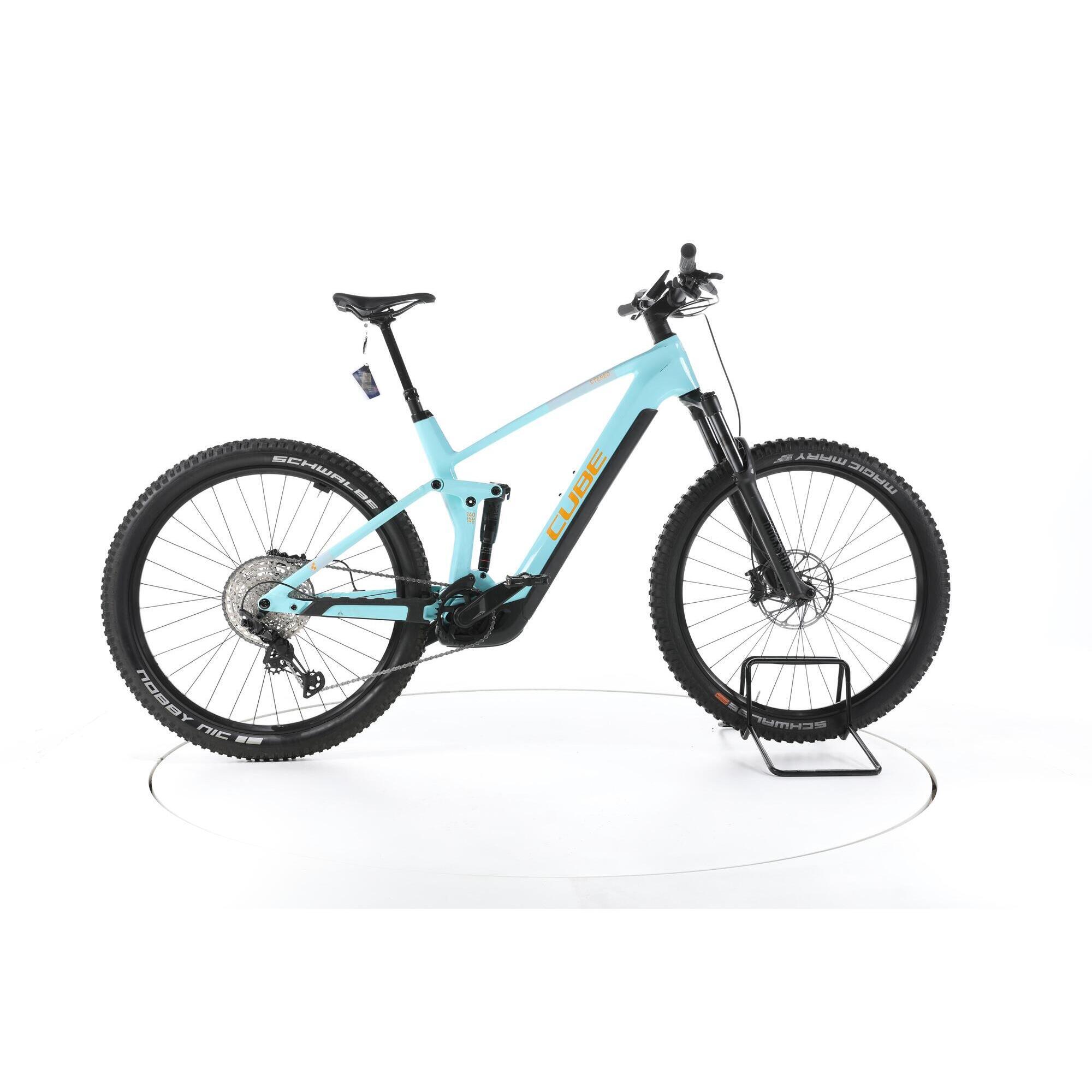 Second Life - Cube Stereo Hybrid 140 HPC Race Fully E-Bike - Bardzo dobry stan