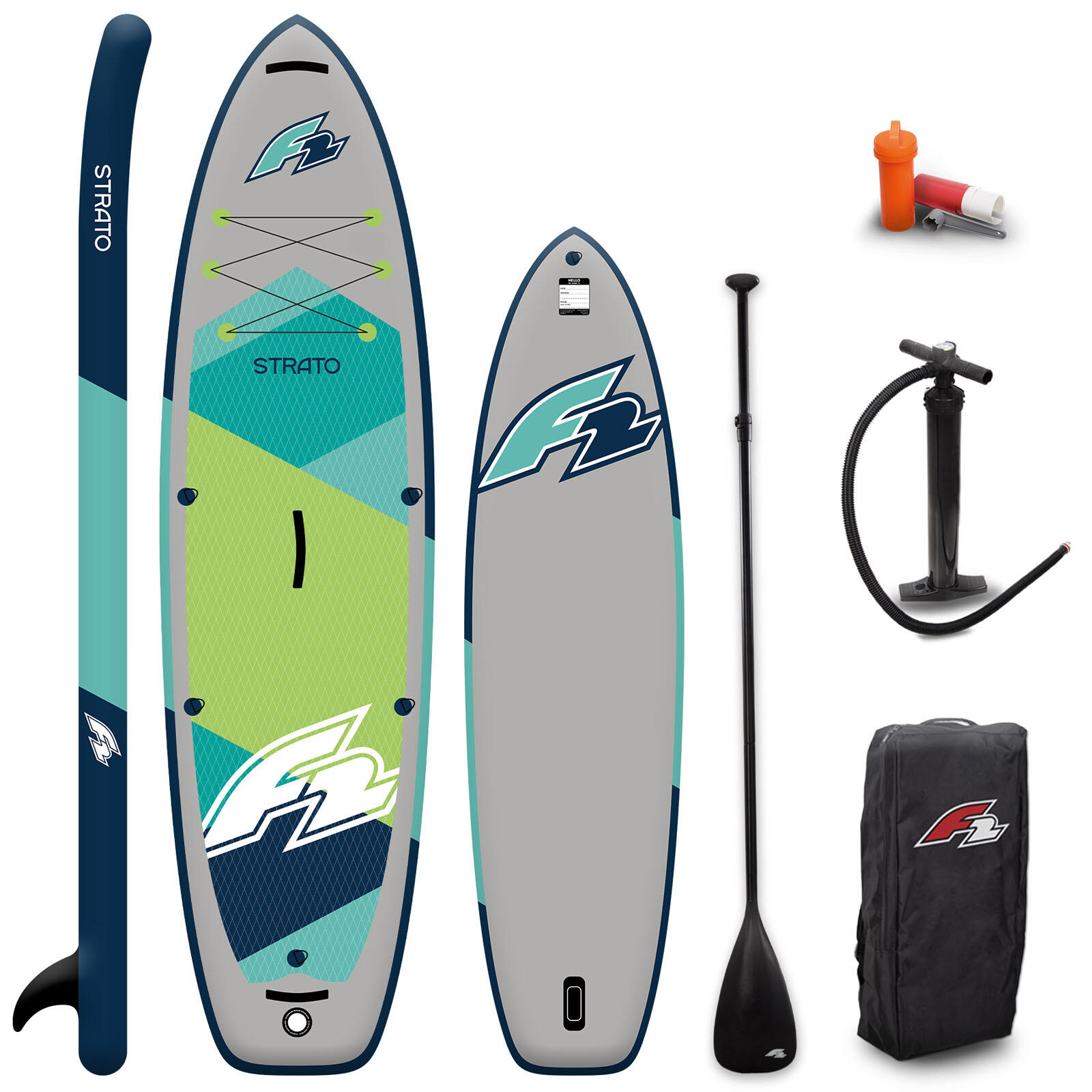 Deska pompowana SUP F2 Strato 11'5 Green