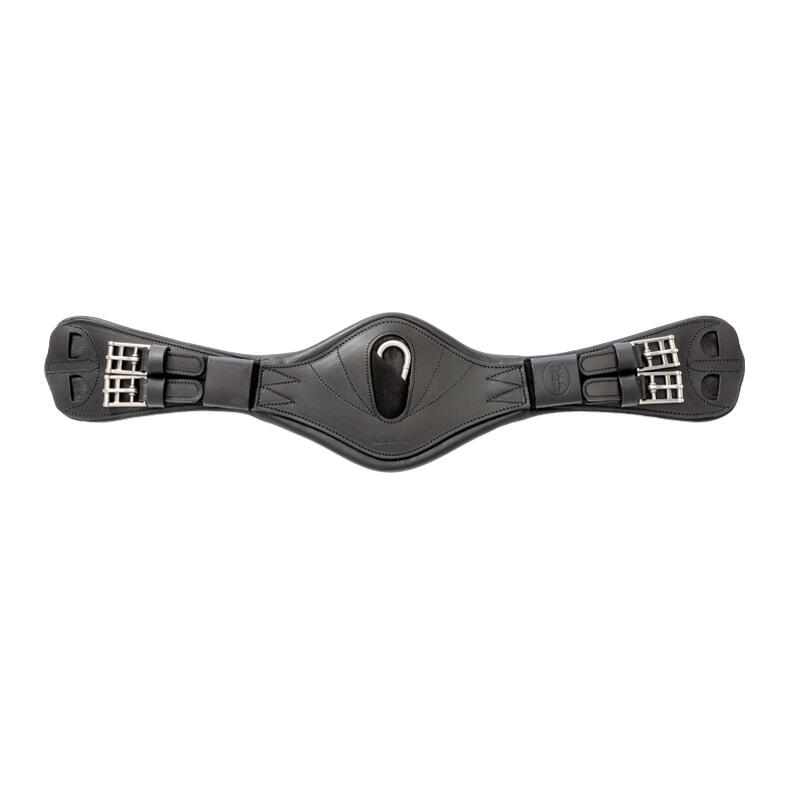 Krótka skórzana uprząż z gumką Kavalkade Julius