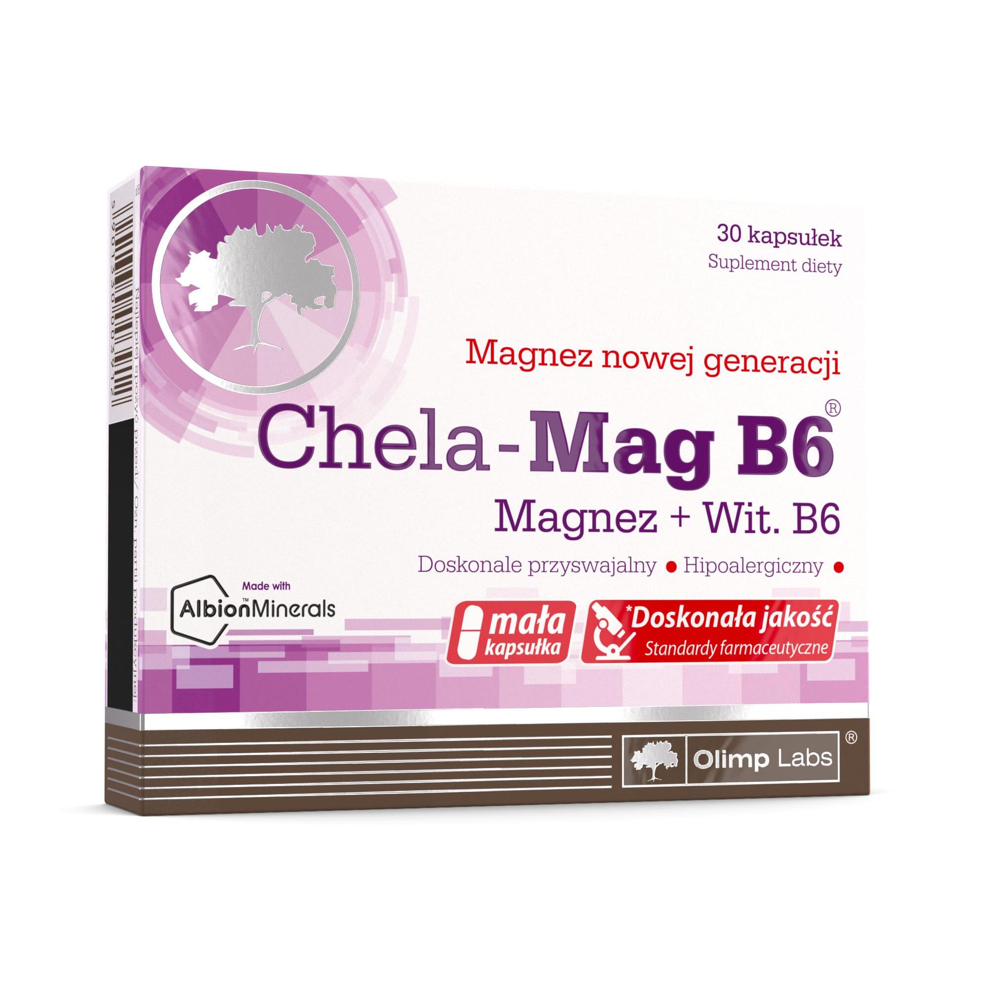 Chela-Mag B6® Olimp- 30 Kapsułek