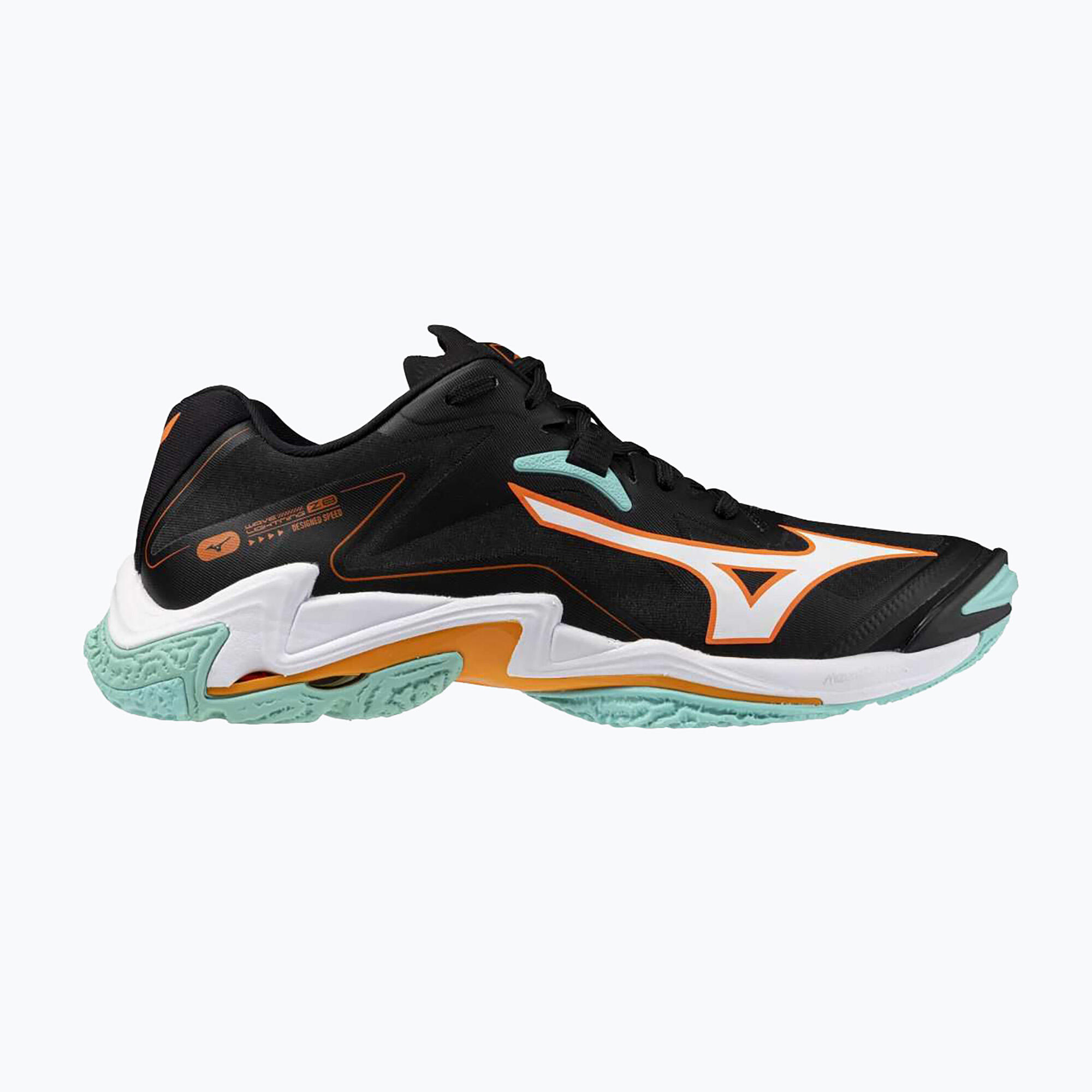 Buty do siatkówki Mizuno Wave Lightning Z8 black/tangelo/ice green
