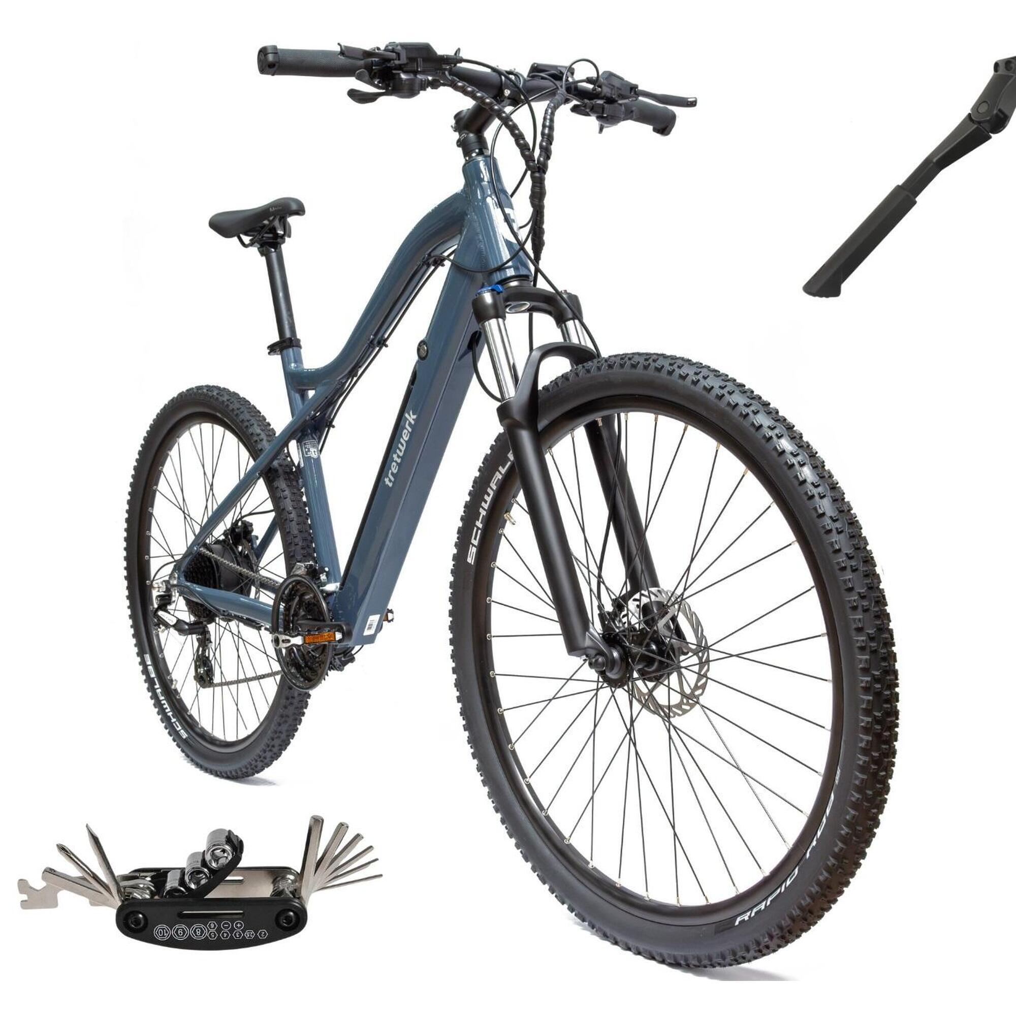 Rower Elektryczny Damski Męski Koła 29" Górski MTB Hydraulika Shimano Altus