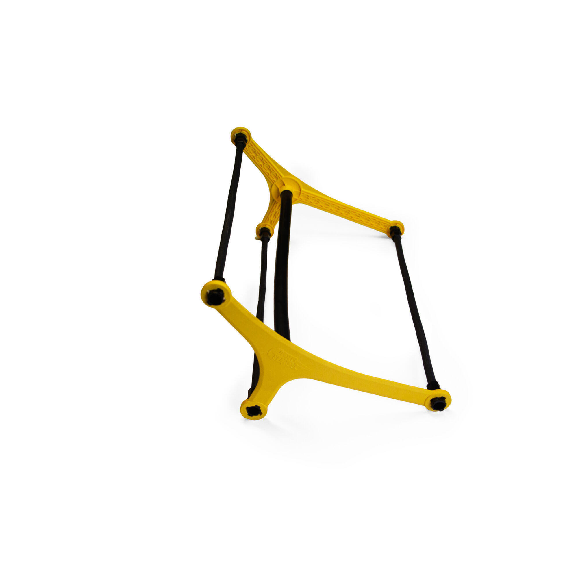 Wielowysokościowy trójkątny płotek zwinnościowy