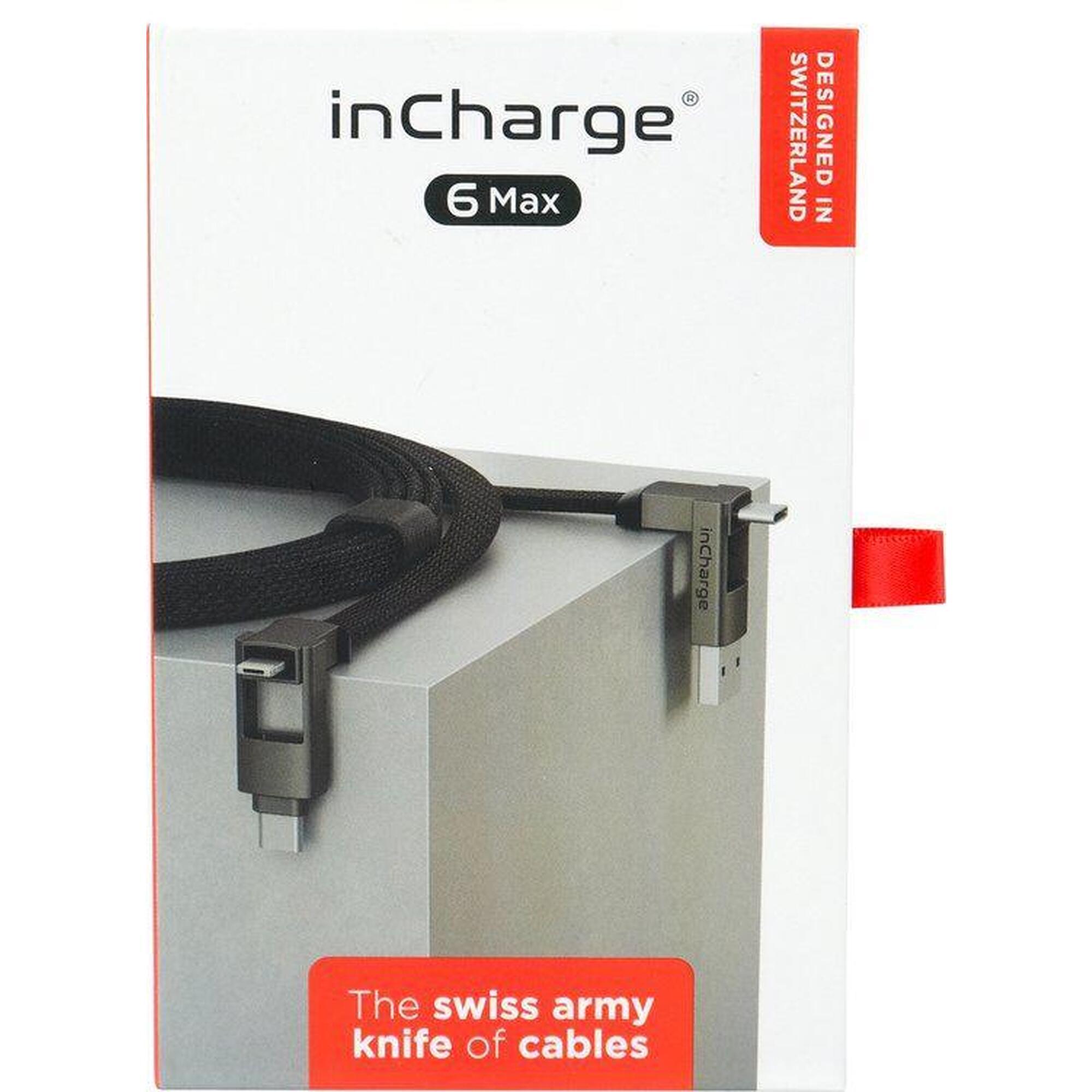 Kabel do ładowania inCharge 6 Max 1,5 metra m.in. do iPhone kabel lightning USB