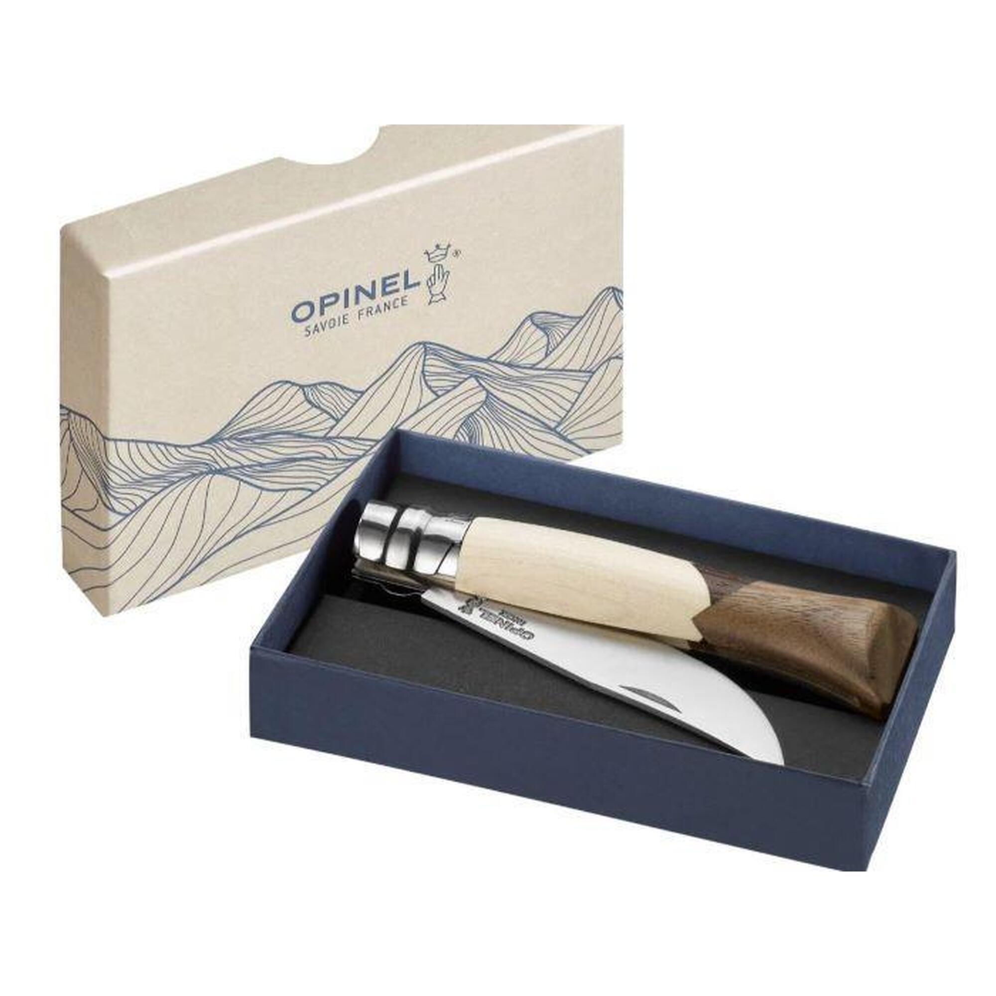 Nóż składany z drewnianą rękojeścią Clime No.09