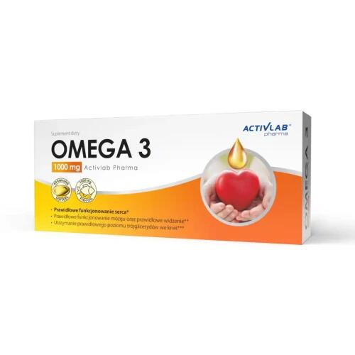 Kwasy Omega 3 1000 mg Activlab Pharma