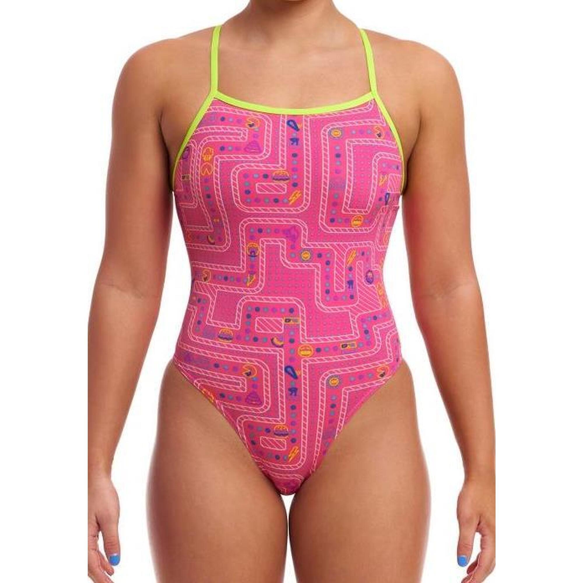 Strój kąpielowy Funkita Packed Pink - Tie Me Tight - wiązany