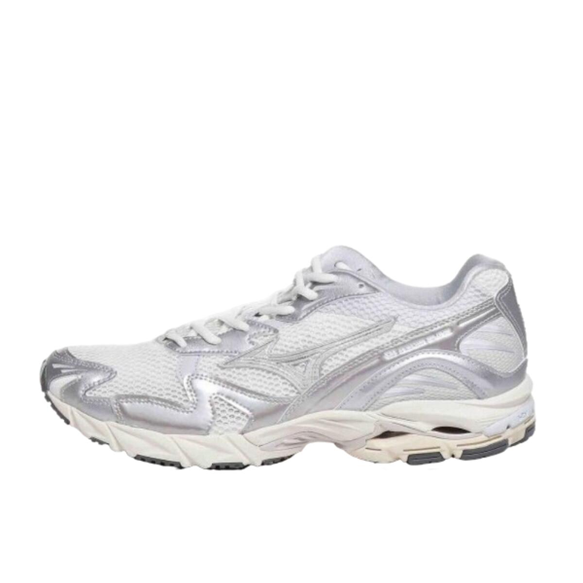 Buty męskie Mizuno Wave Rider 10 mizuno snow white/white sand/nimbus cloud