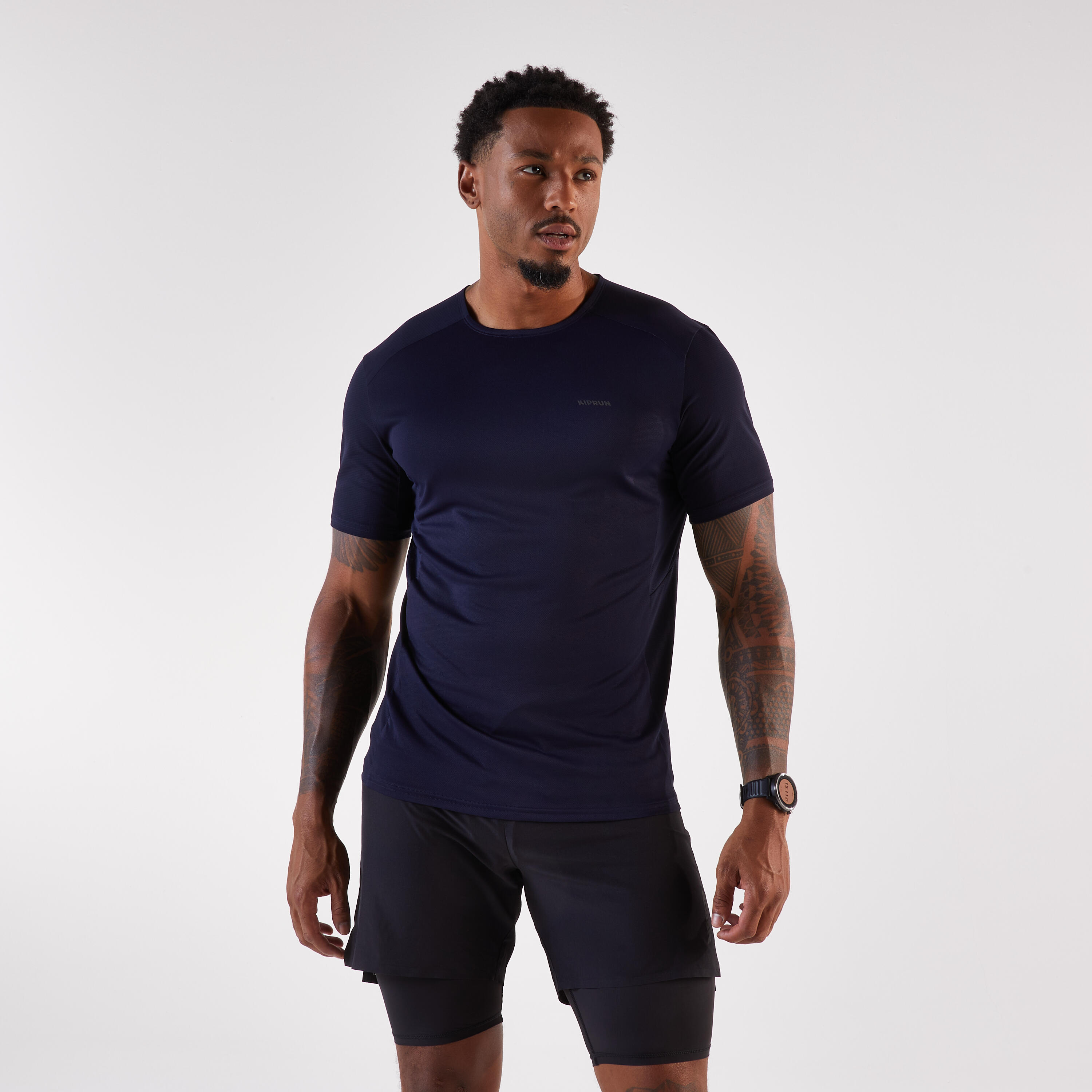 Koszulka do biegania w terenie męska Kiprun Run 500 Resist