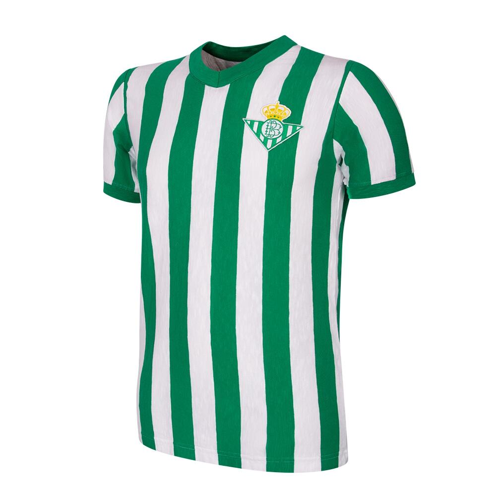 Koszulka retro piłkarska dla dorosłych - Real Betis 1958-59 - Zielono-Biała