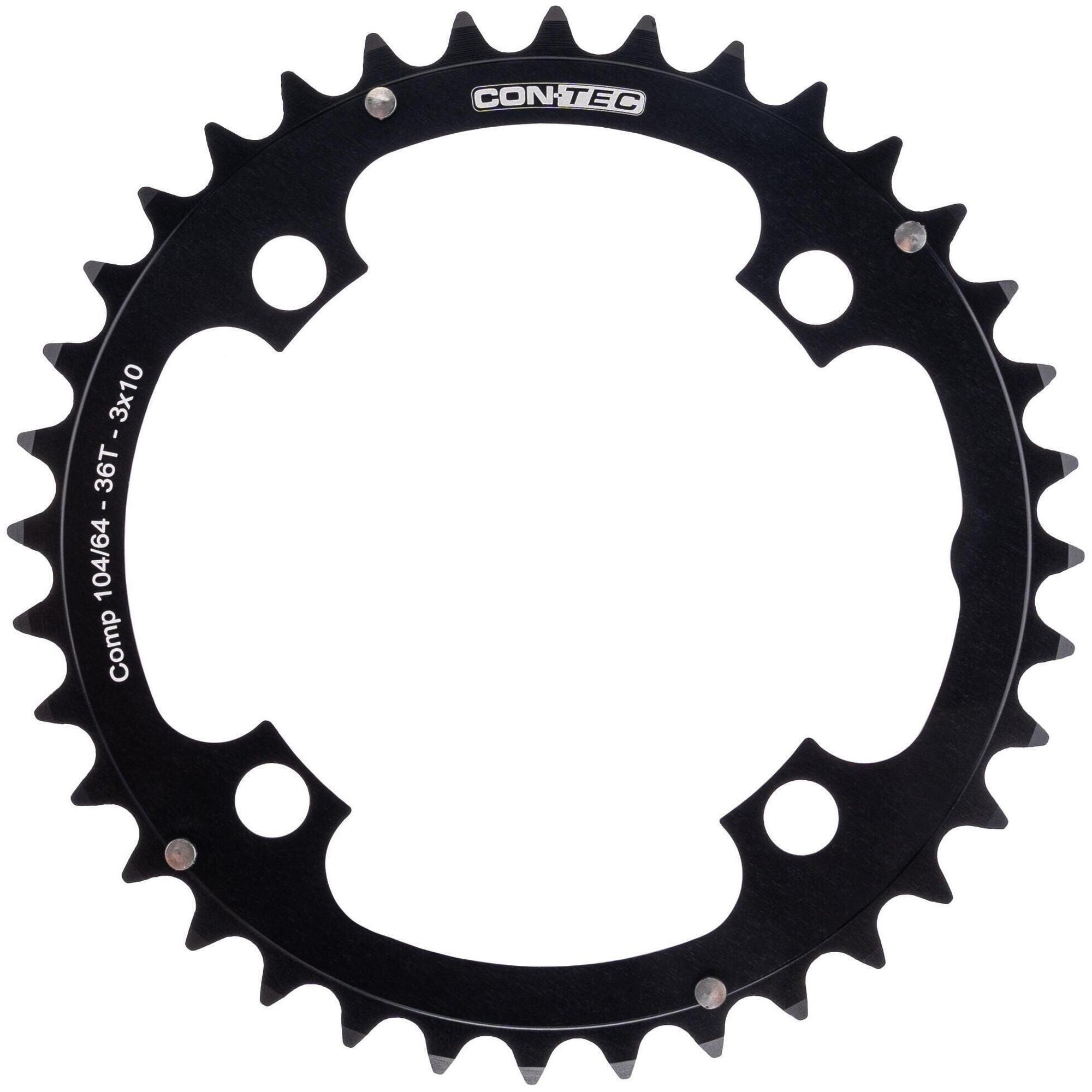 Czarna zębatka rowerowa Contec Ct c.drive 104mm