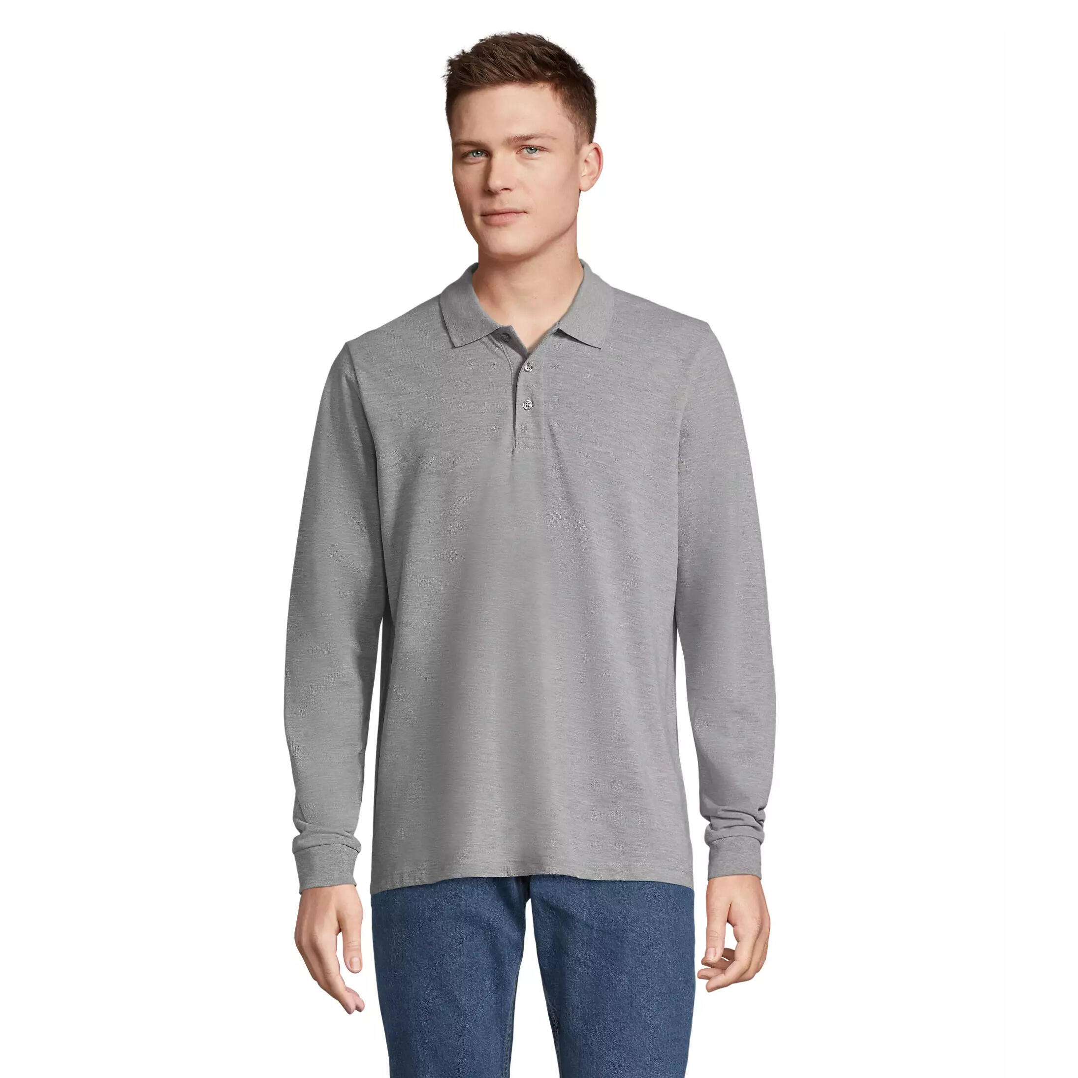 Koszulka polo z długim rękawem Sol's Prime