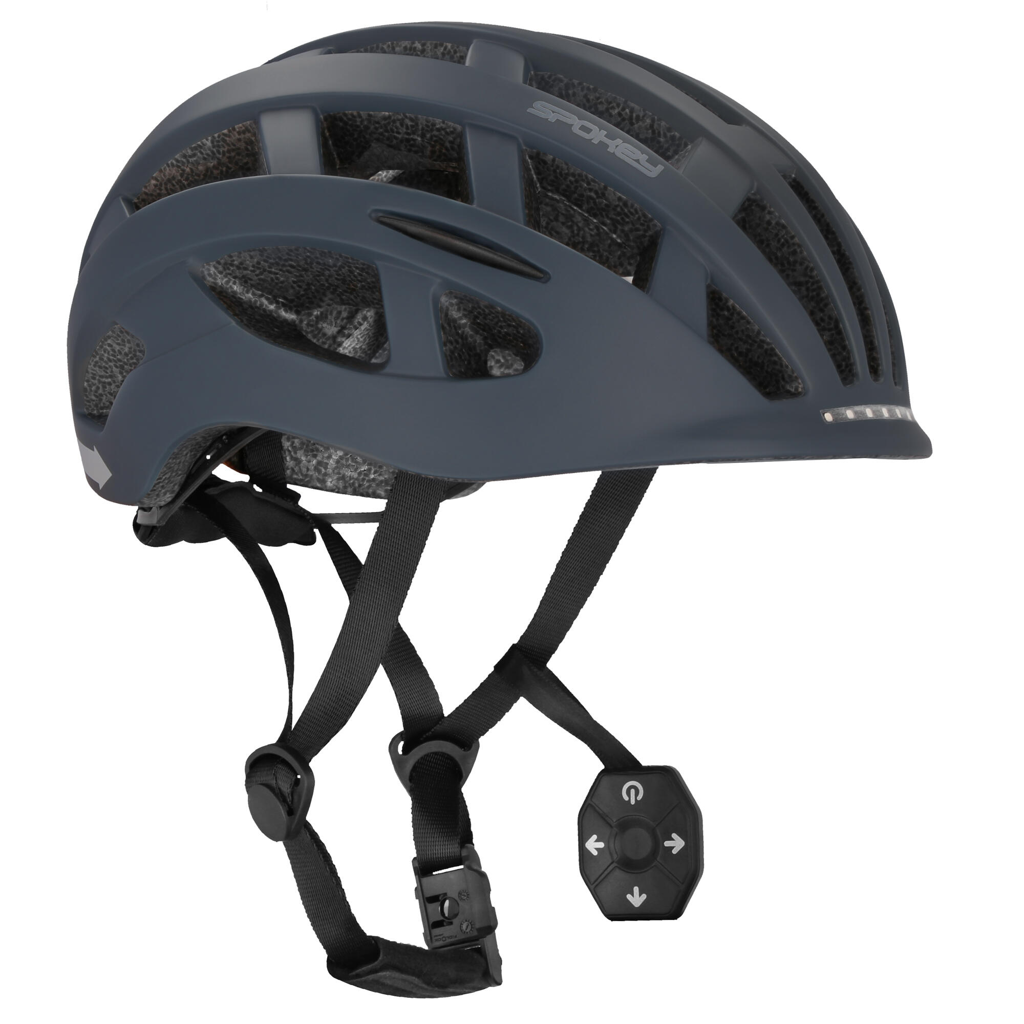 Kask rowerowy z kierunkowskazami Spokey Pointer Pro