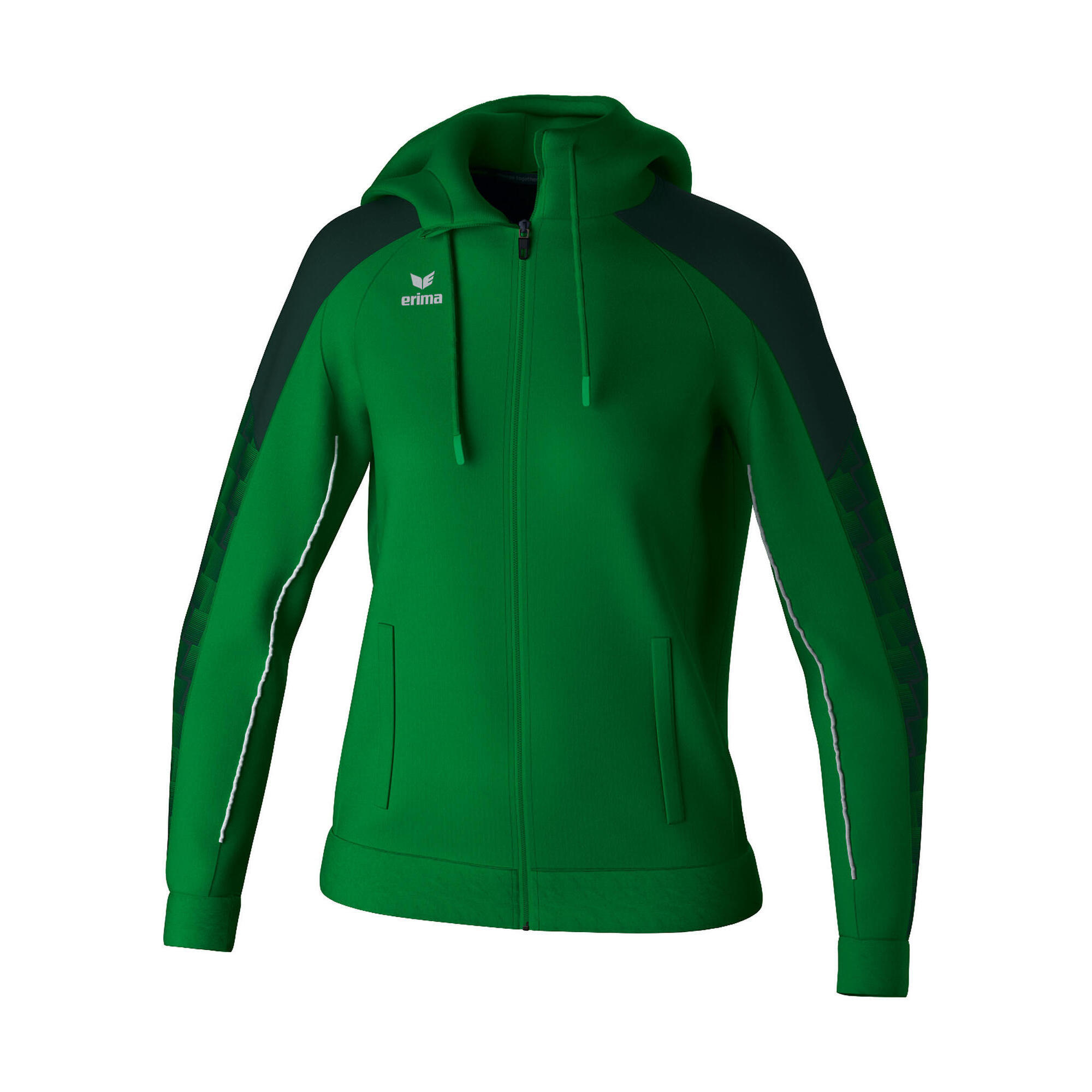 Damska bluza dresowa z kapturem Erima Evo Star