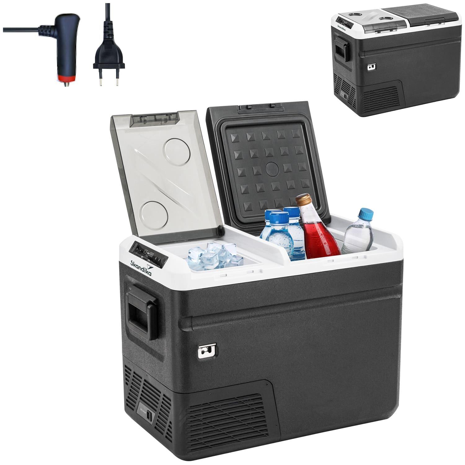 Zamrażarka kompresorowa, lodówka kempingowa Routa 36L z kostkarką do lodu