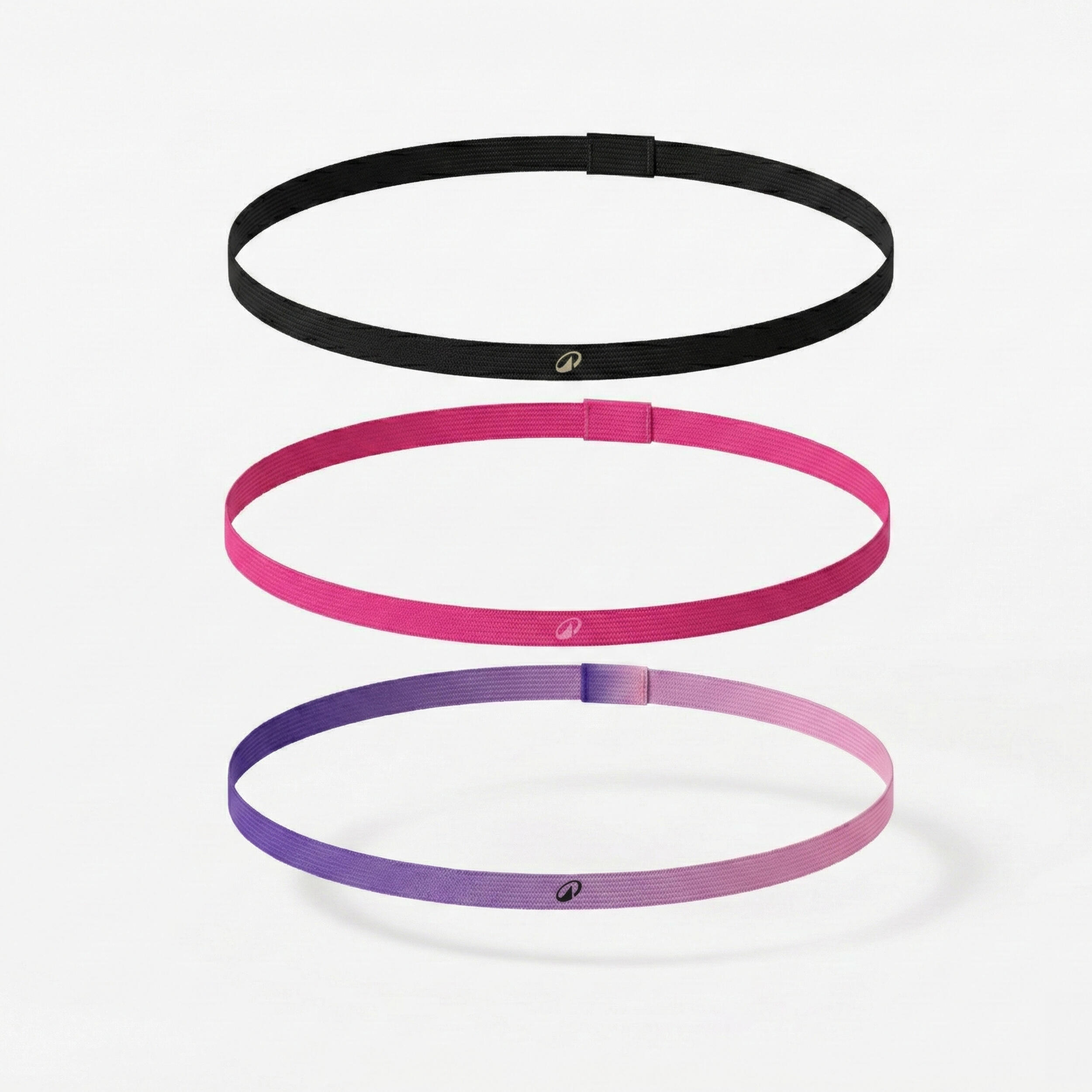 Opaska sportowa na włosy do koszykówki unisex Tarmak Kipsta 3 sztuki