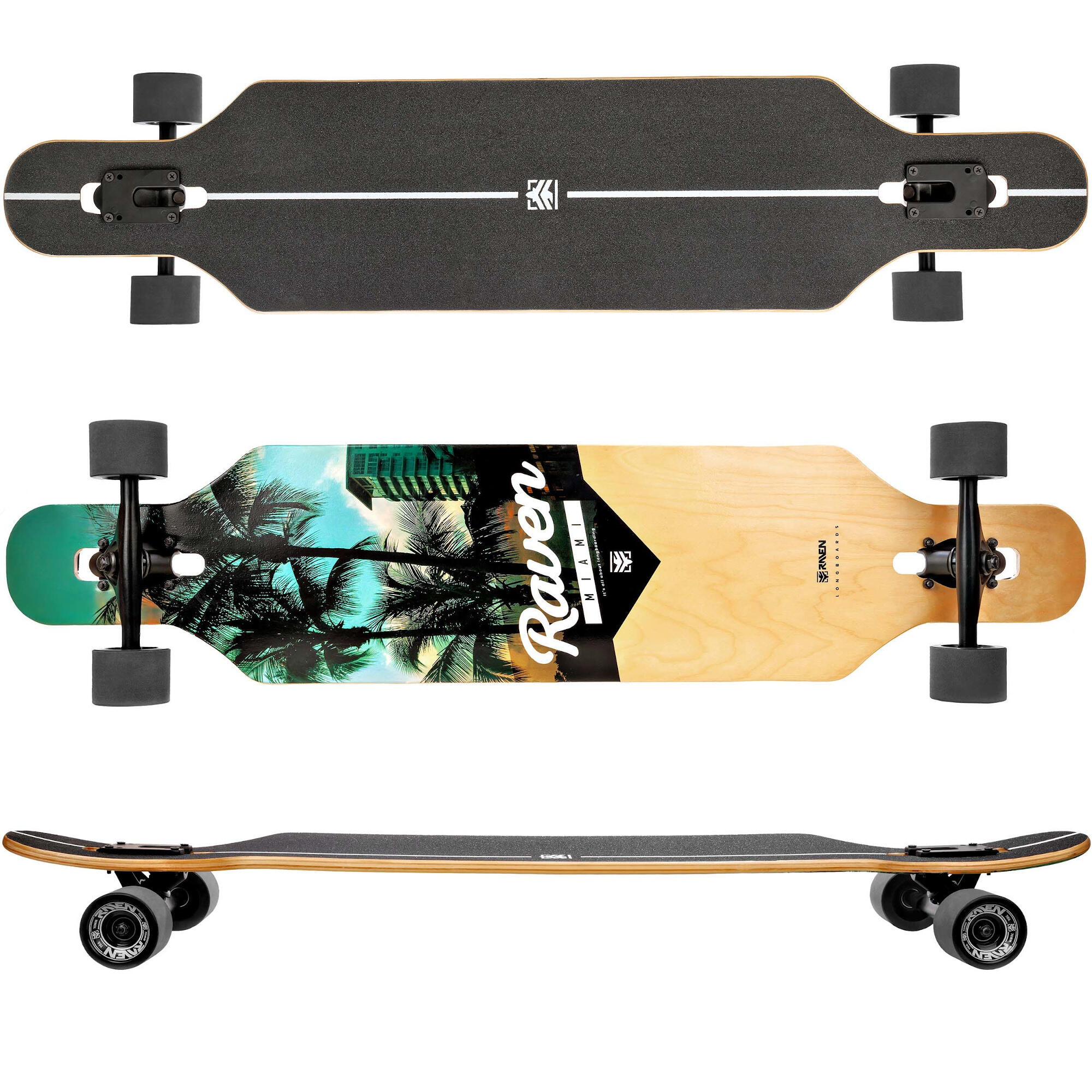 Deskorolka Longboard Raven Miami