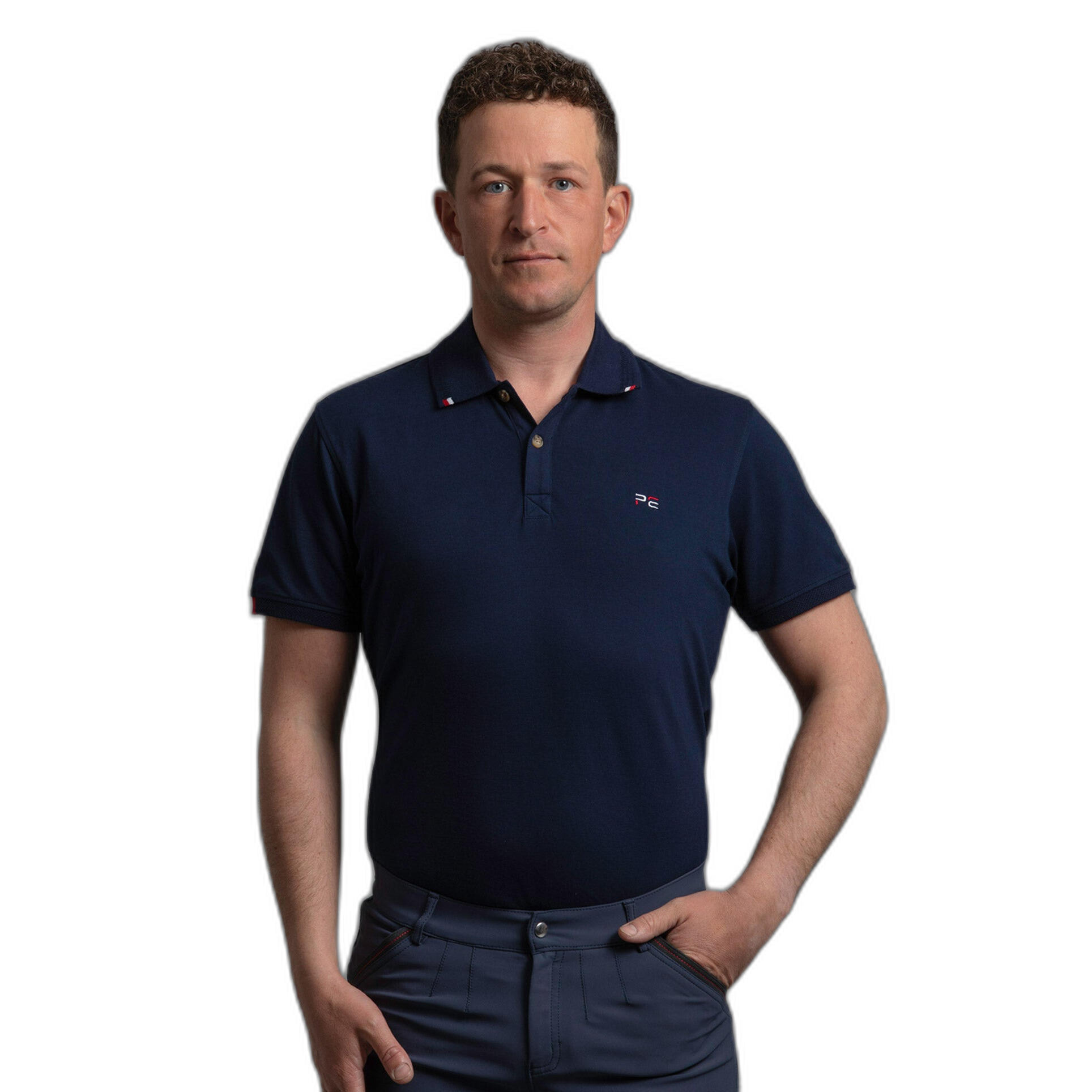 Koszulka polo do jazdy konnej Premier Equine Respiro