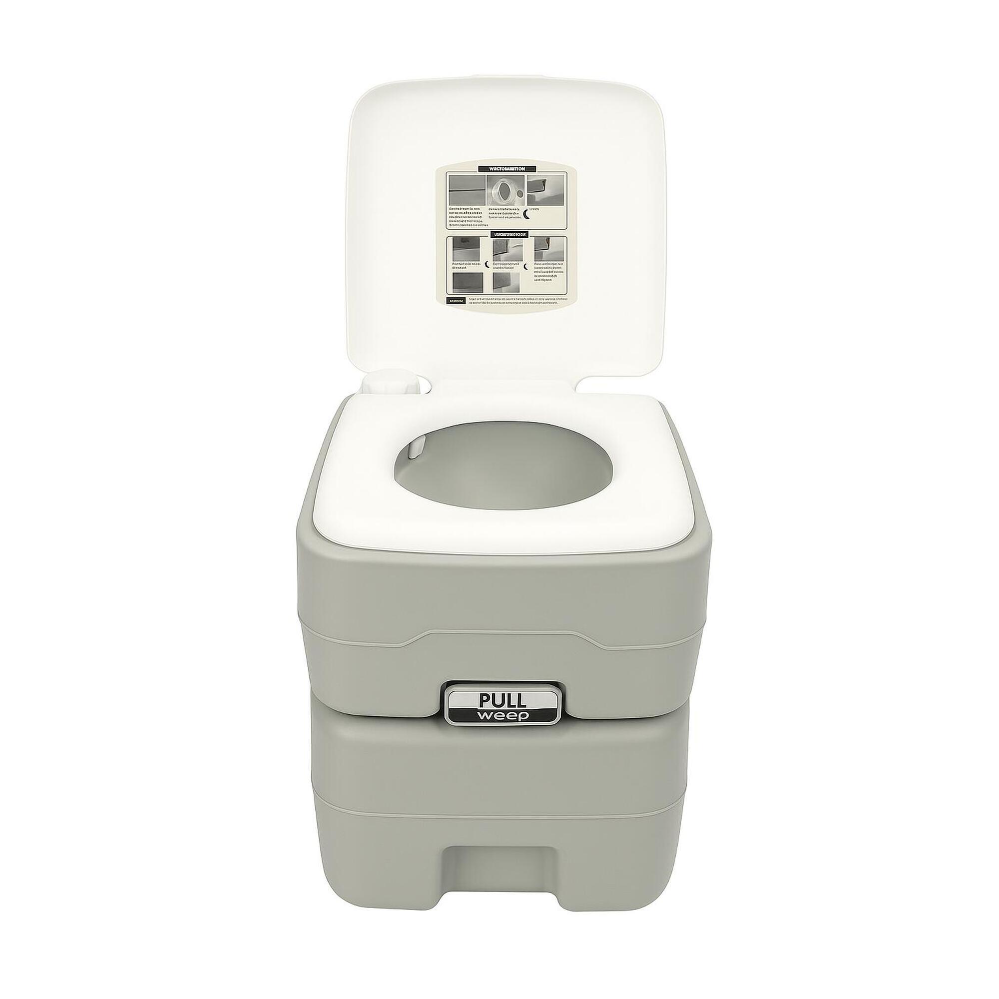 Toaleta turystyczna przenośna kempingowa Weep N1120T – WC na działkę pod namiot