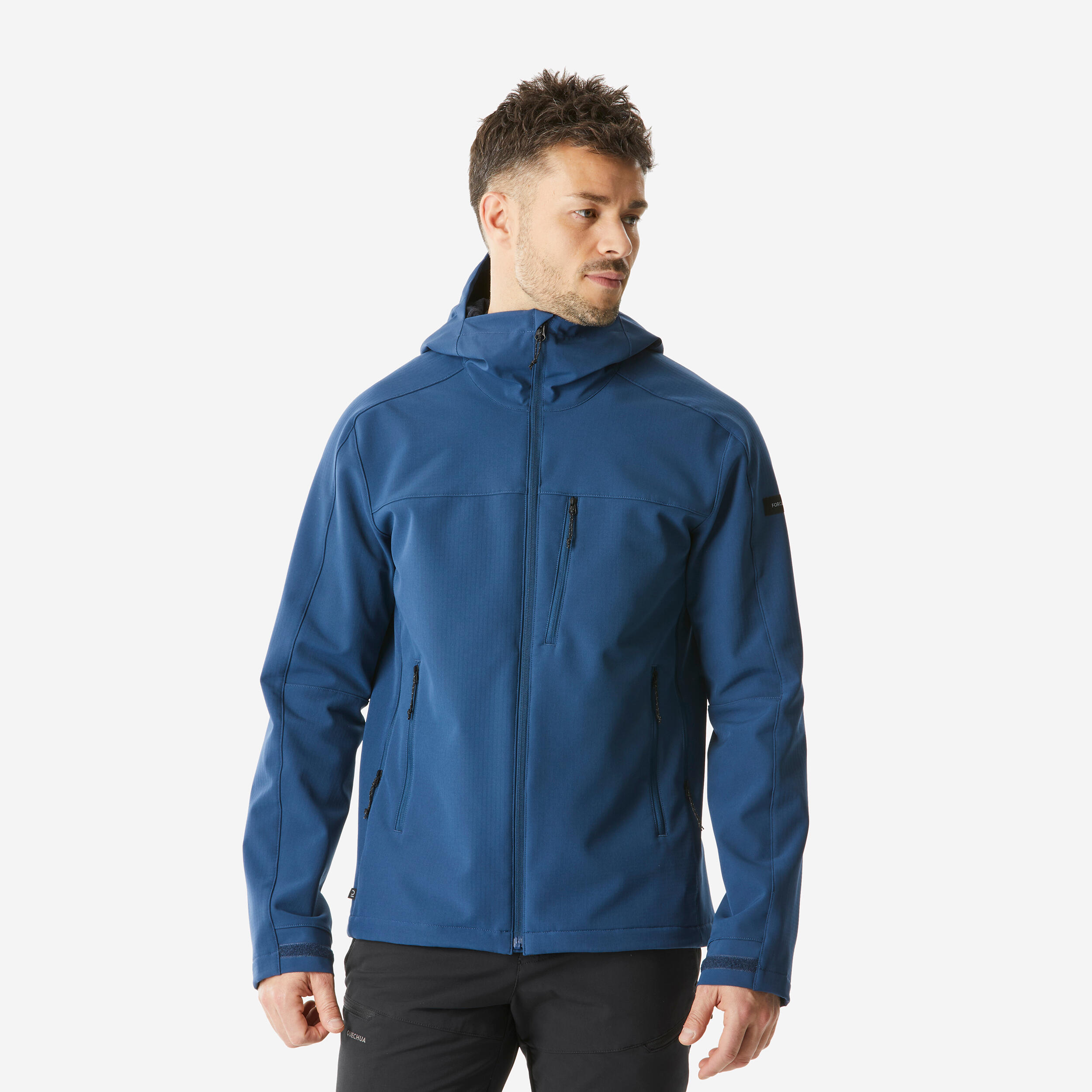 Kurtka softshell turystyczna męska Quechua MT500