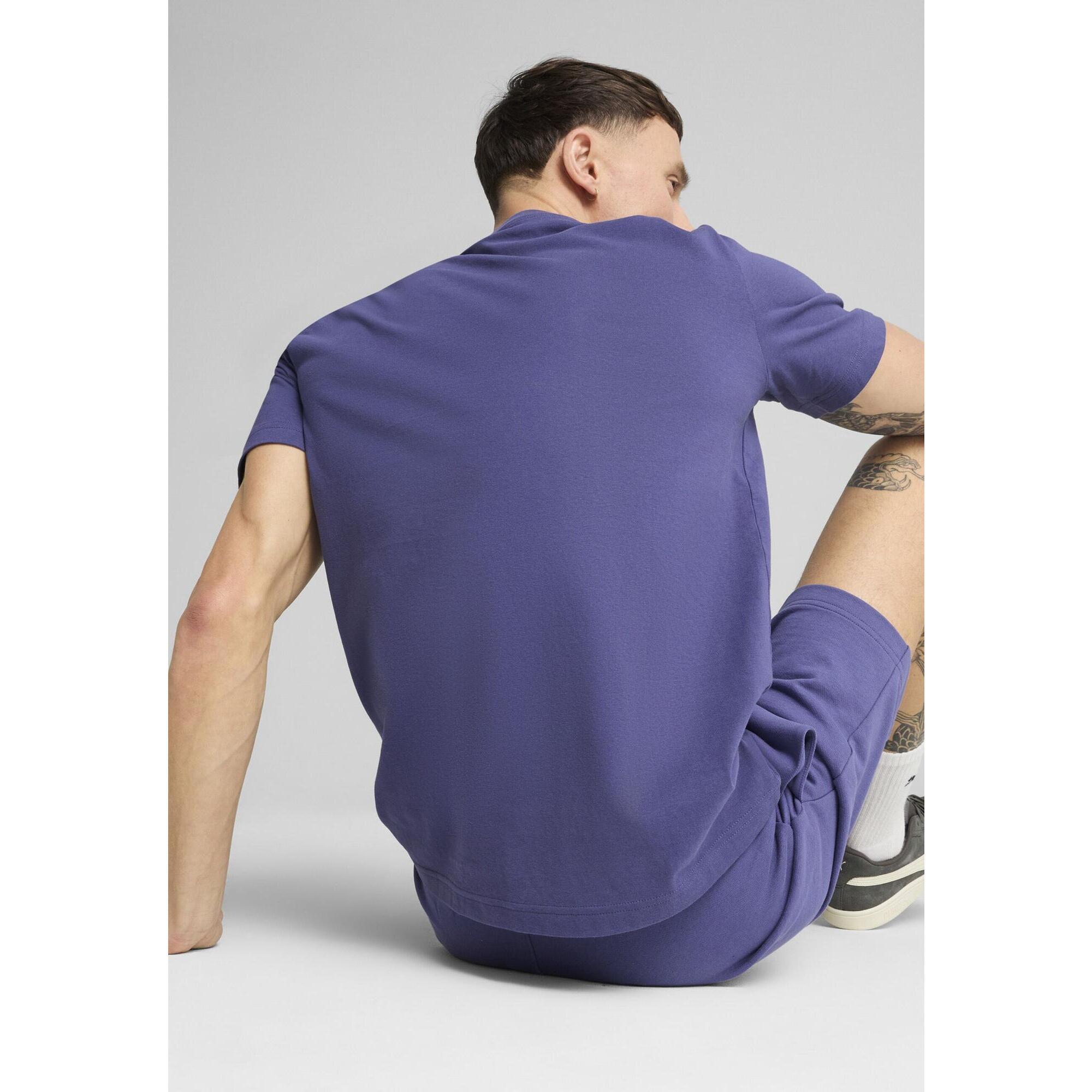 Męska koszulka Essentials Elevated PUMA Blue Crystal