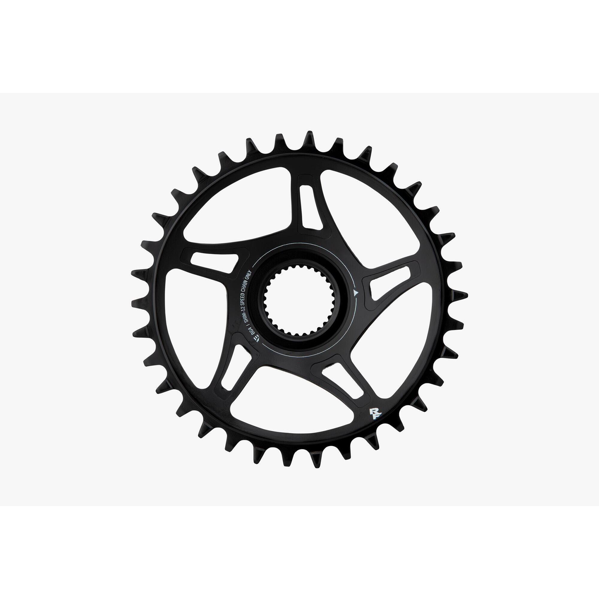 Tarcza łańcuchowa Bosch Gen4 z mocowaniem bezpośrednim - Shimano 12 V - czarna