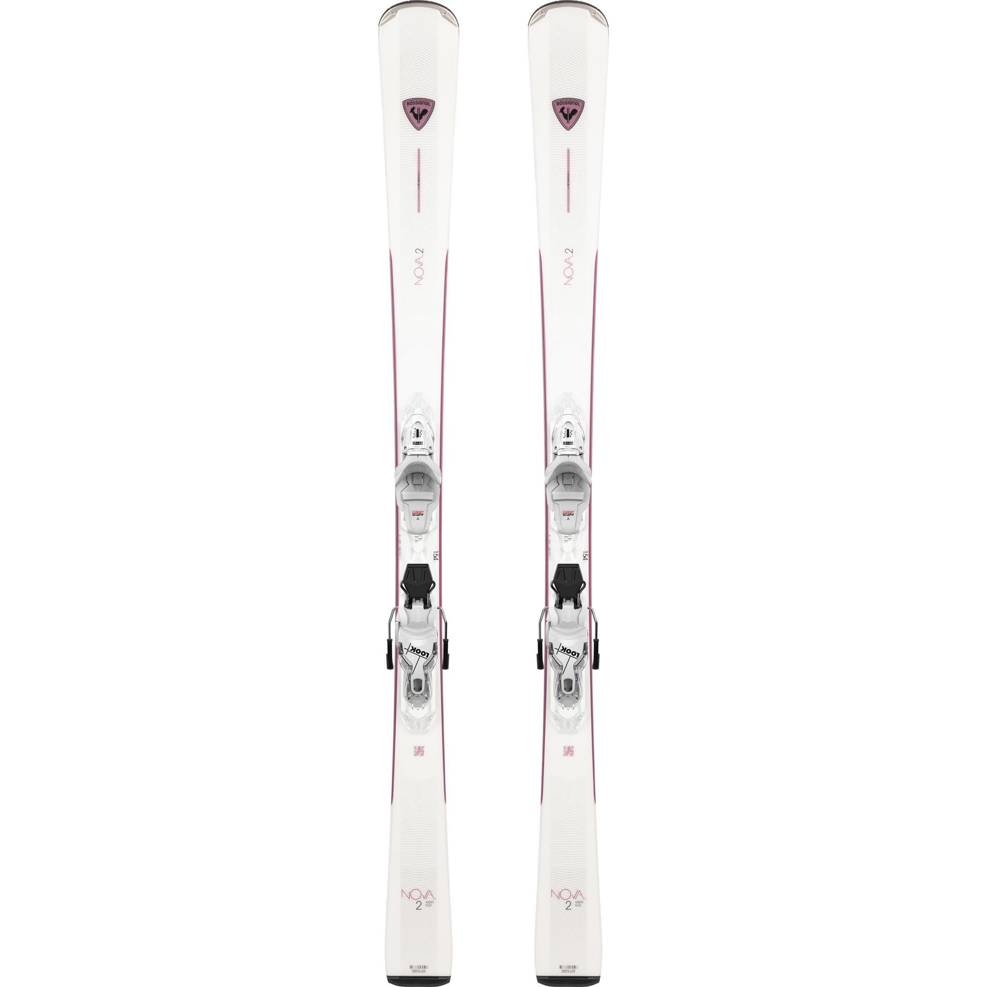 Narty zjazdowe damskie Rossignol NOVA 2 z wiązaniami LOOK Xpress W 10 GW