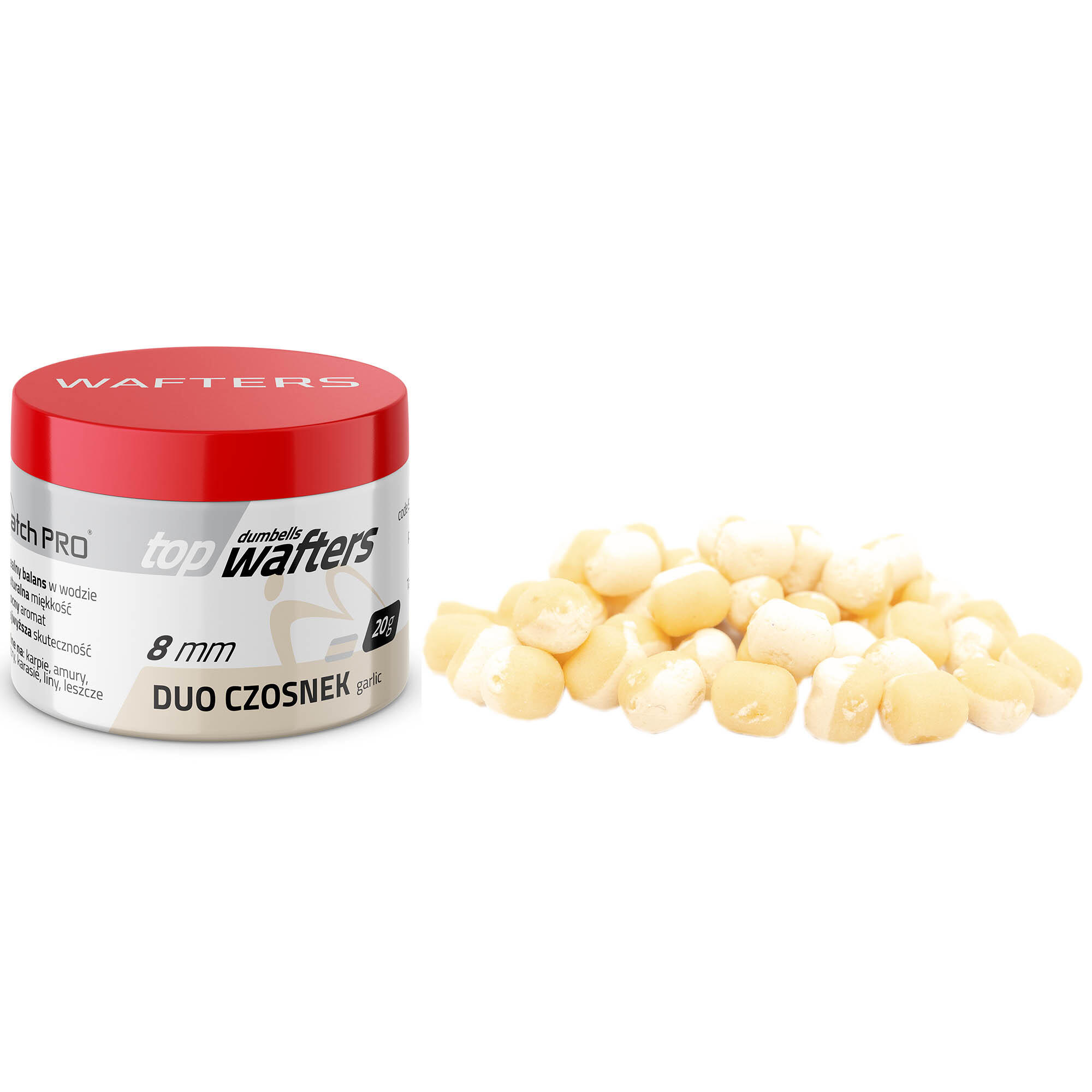 Przynęta Wafters Matchpro Top Dumbells Duo Czosnek 8Mm