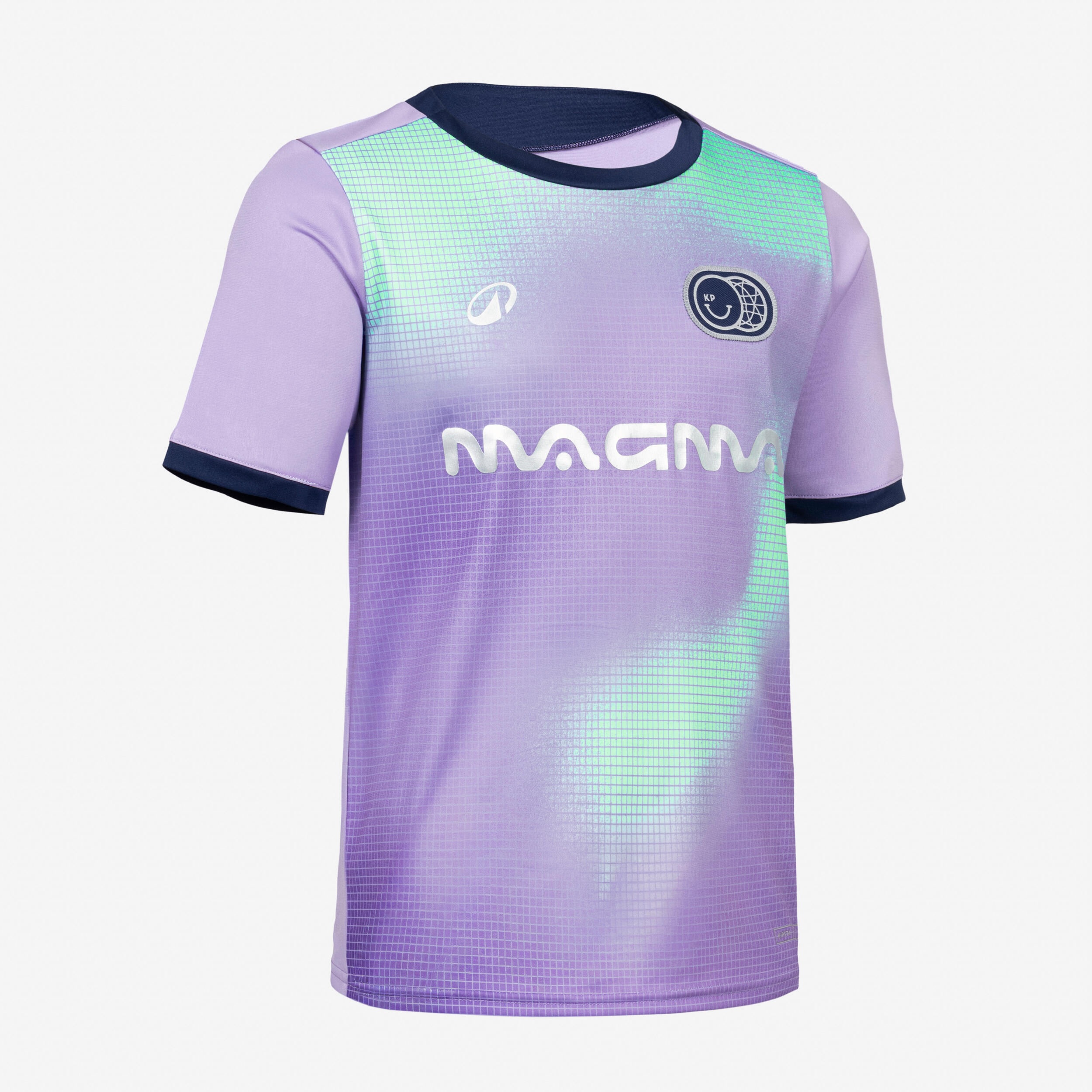 Koszulka piłkarska krótki rękaw dla dzieci Kipsta Viralto Kids Boreal